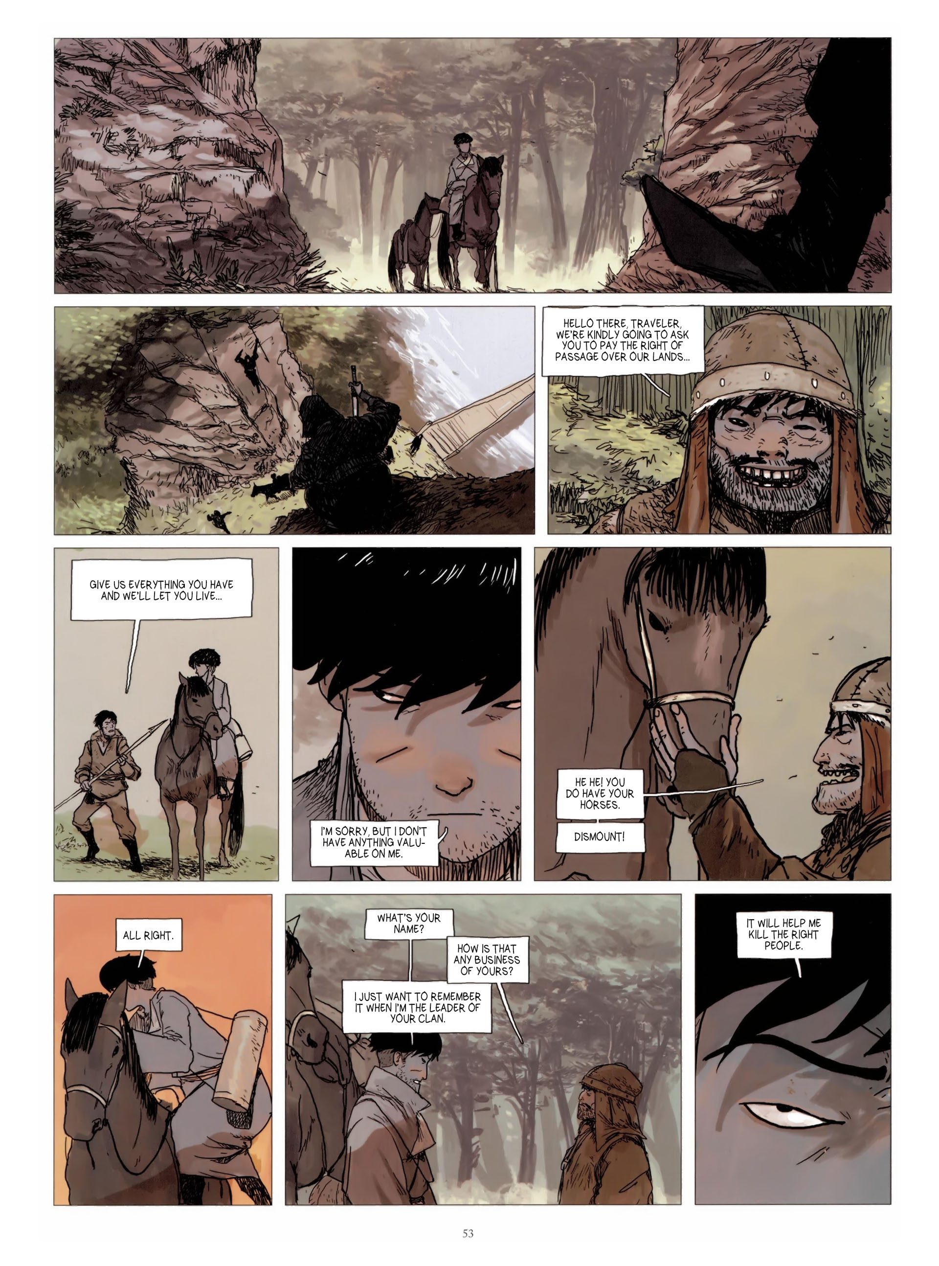 Read online Temujin comic -  Issue #1 - 55