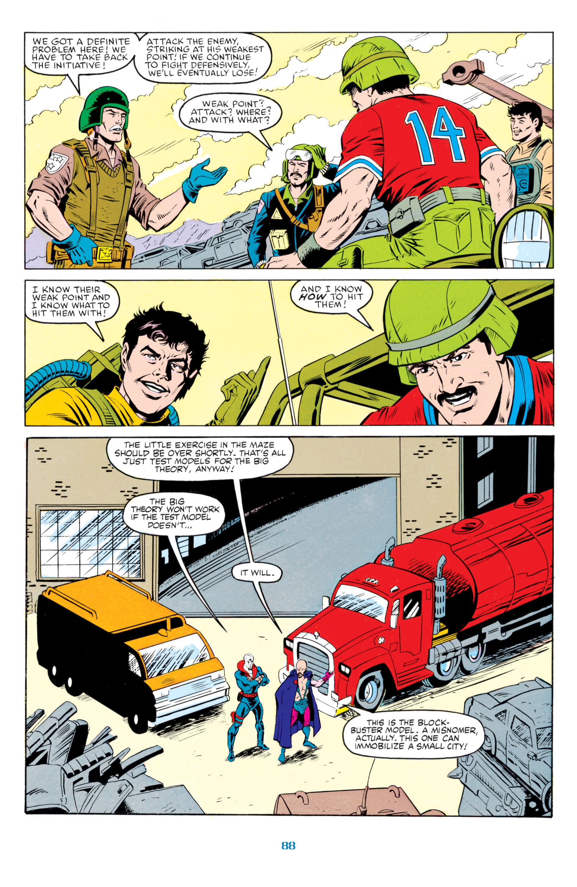 Read online Classic G.I. Joe comic -  Issue # TPB 5 (Part 1) - 89