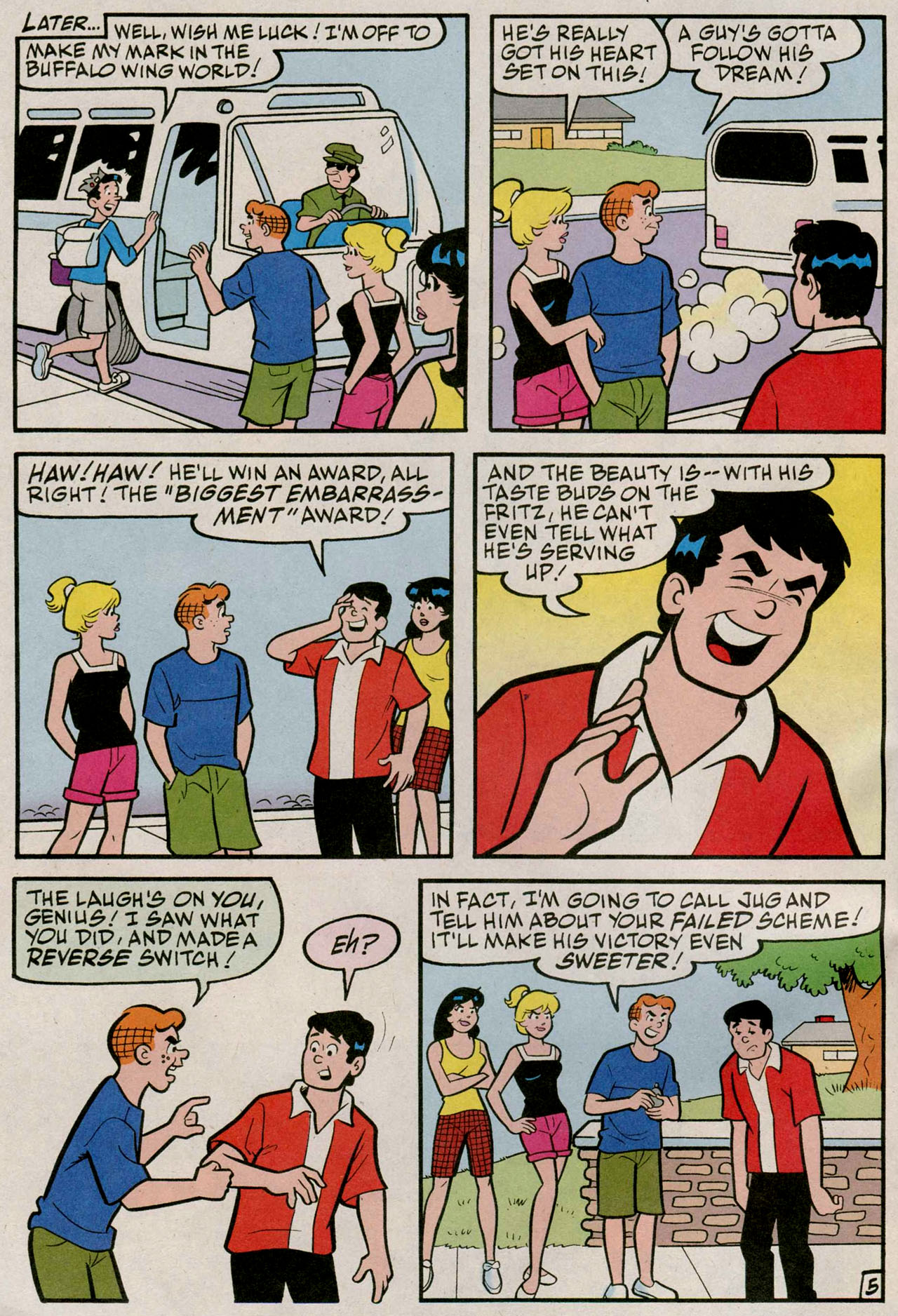 Read online Archie's Pal Jughead Comics comic -  Issue #190 - 6