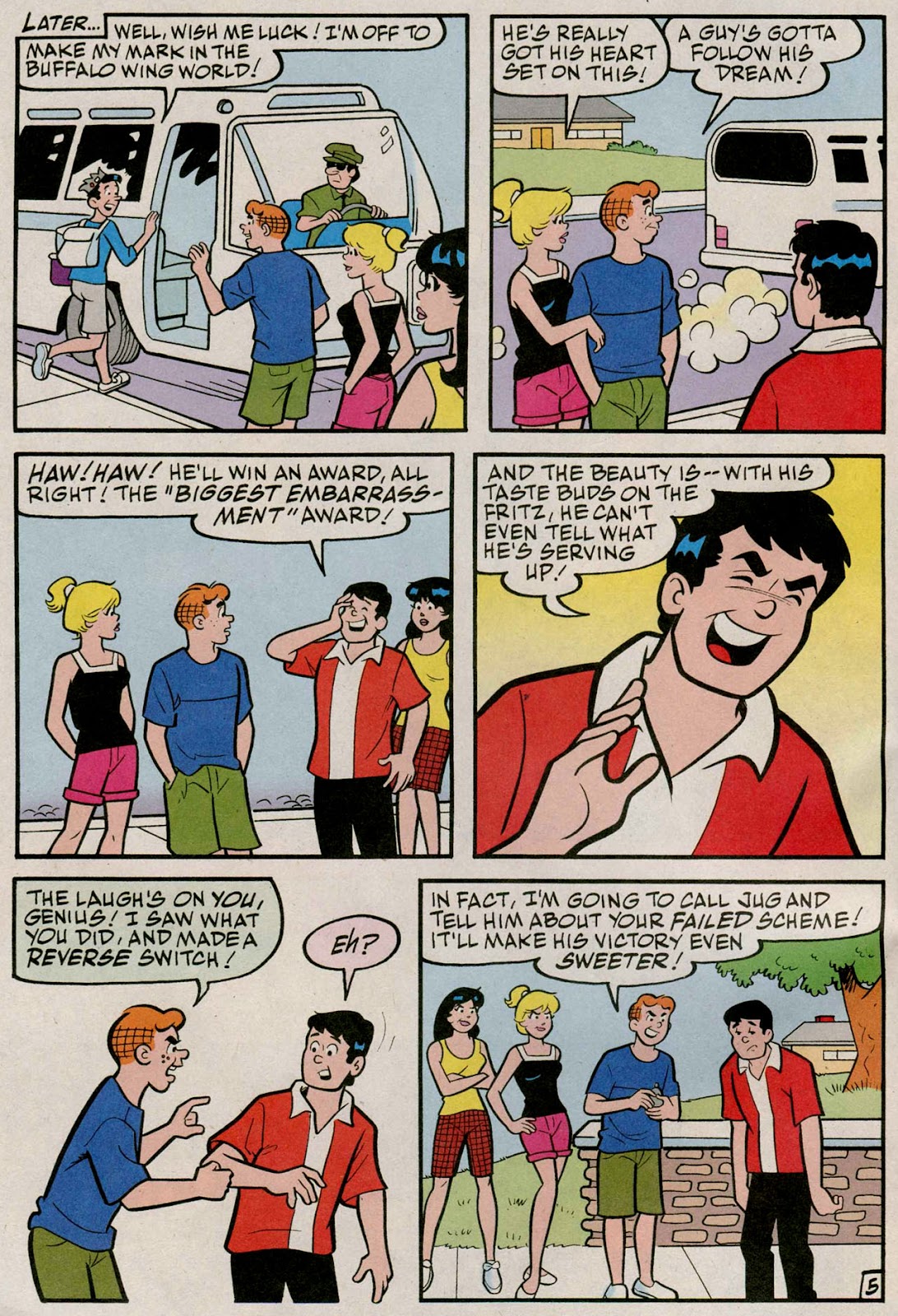 Archie's Pal Jughead Comics issue 190 - Page 6