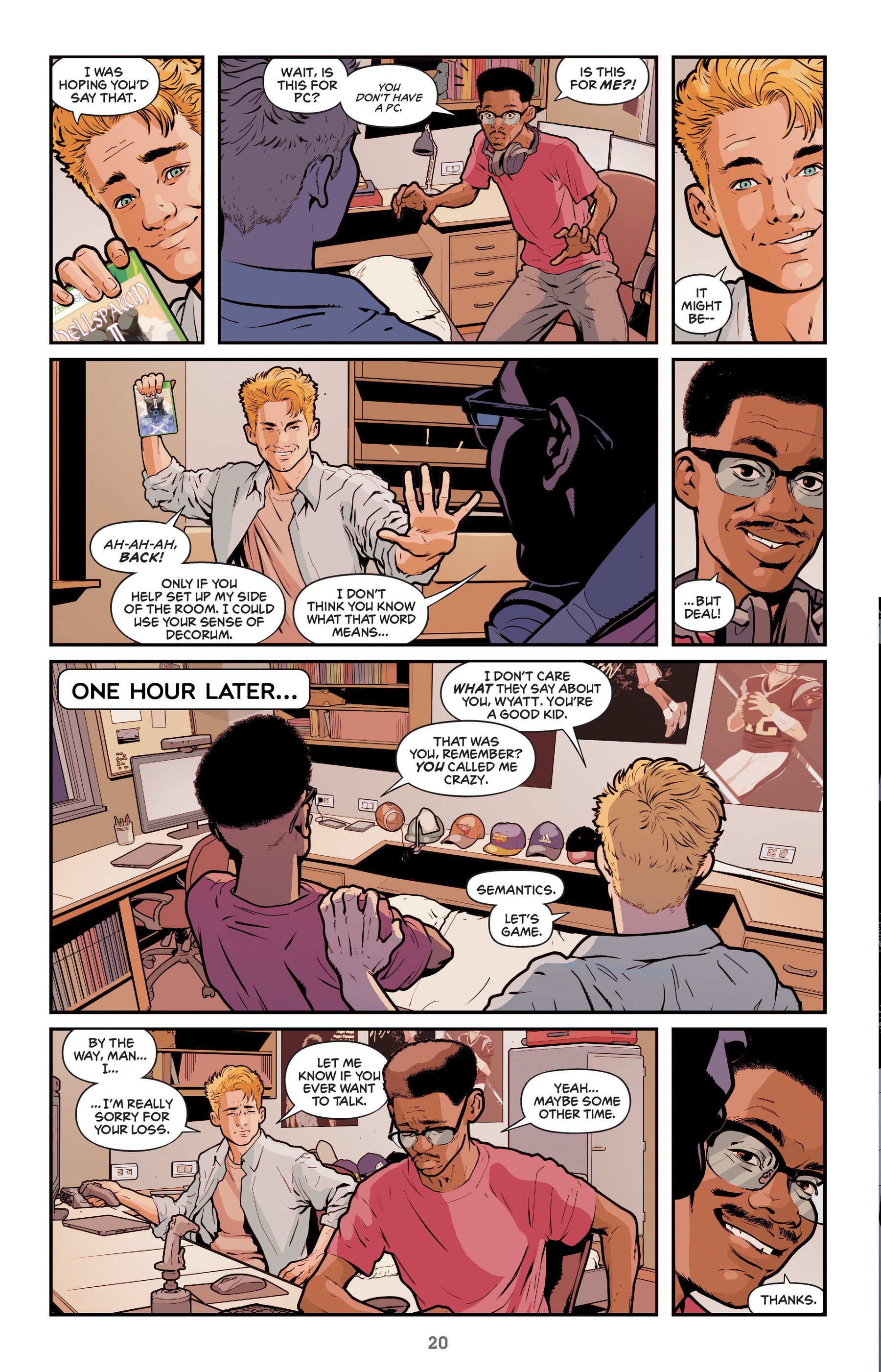 Read online Fraternity (2022) comic -  Issue # TPB - 21