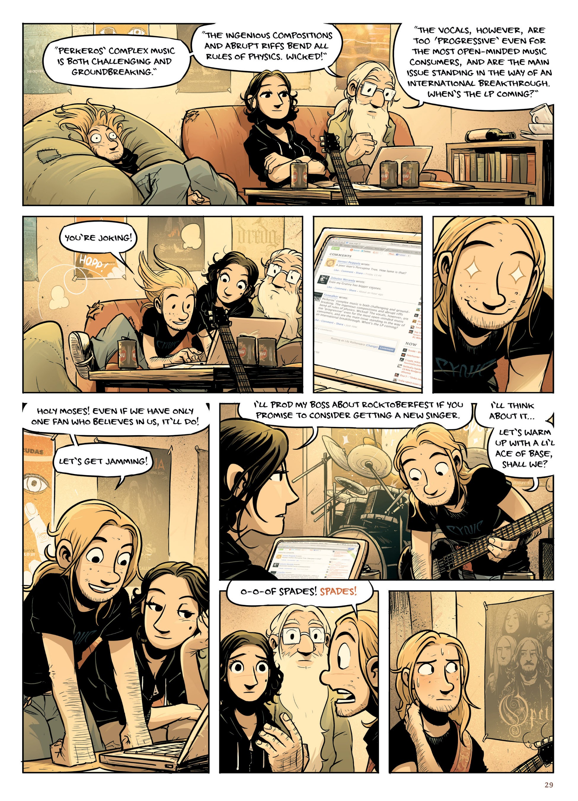 Read online Sing No Evil comic -  Issue # TPB (Part 1) - 35