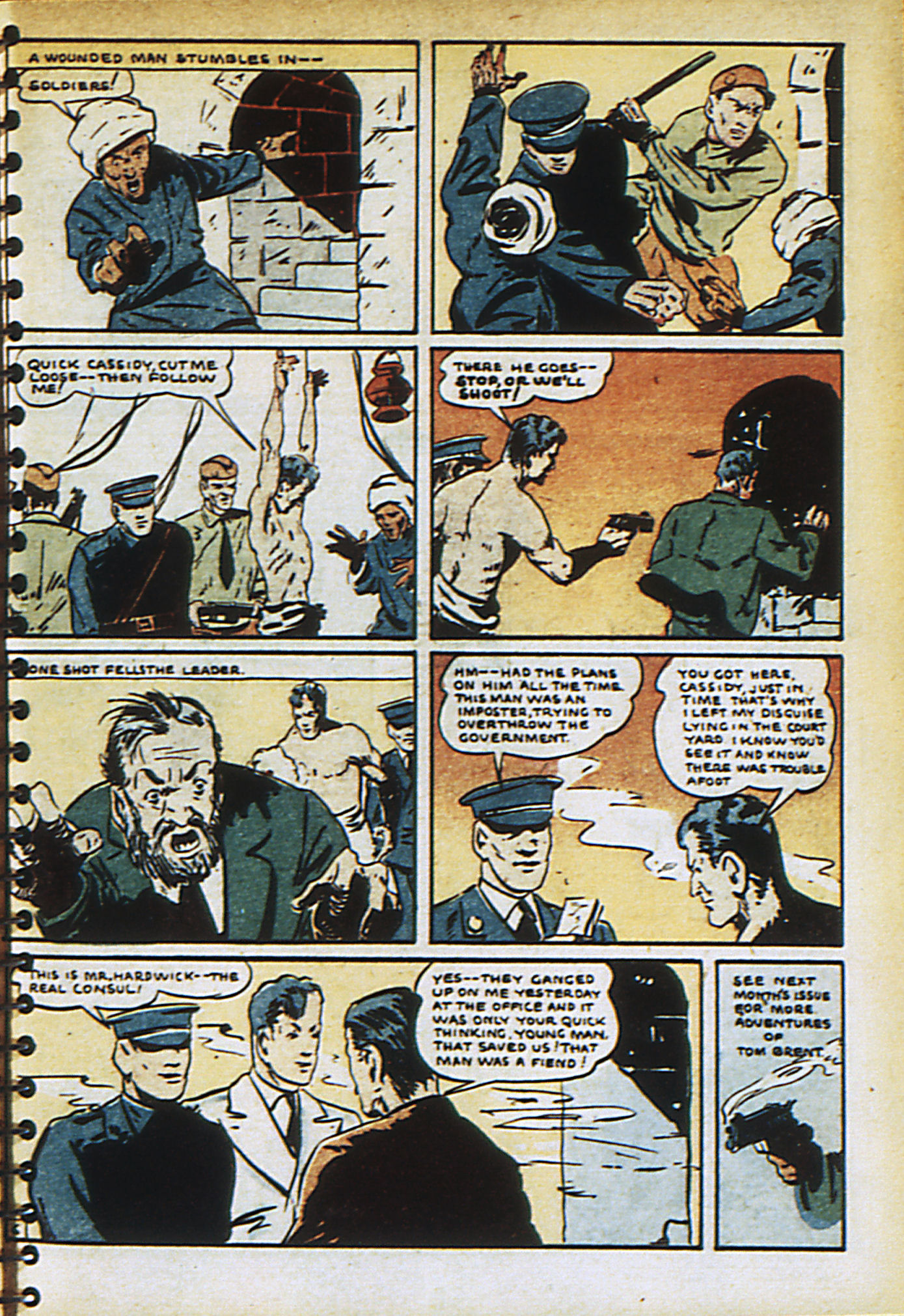 Read online Adventure Comics (1938) comic -  Issue #30 - 16