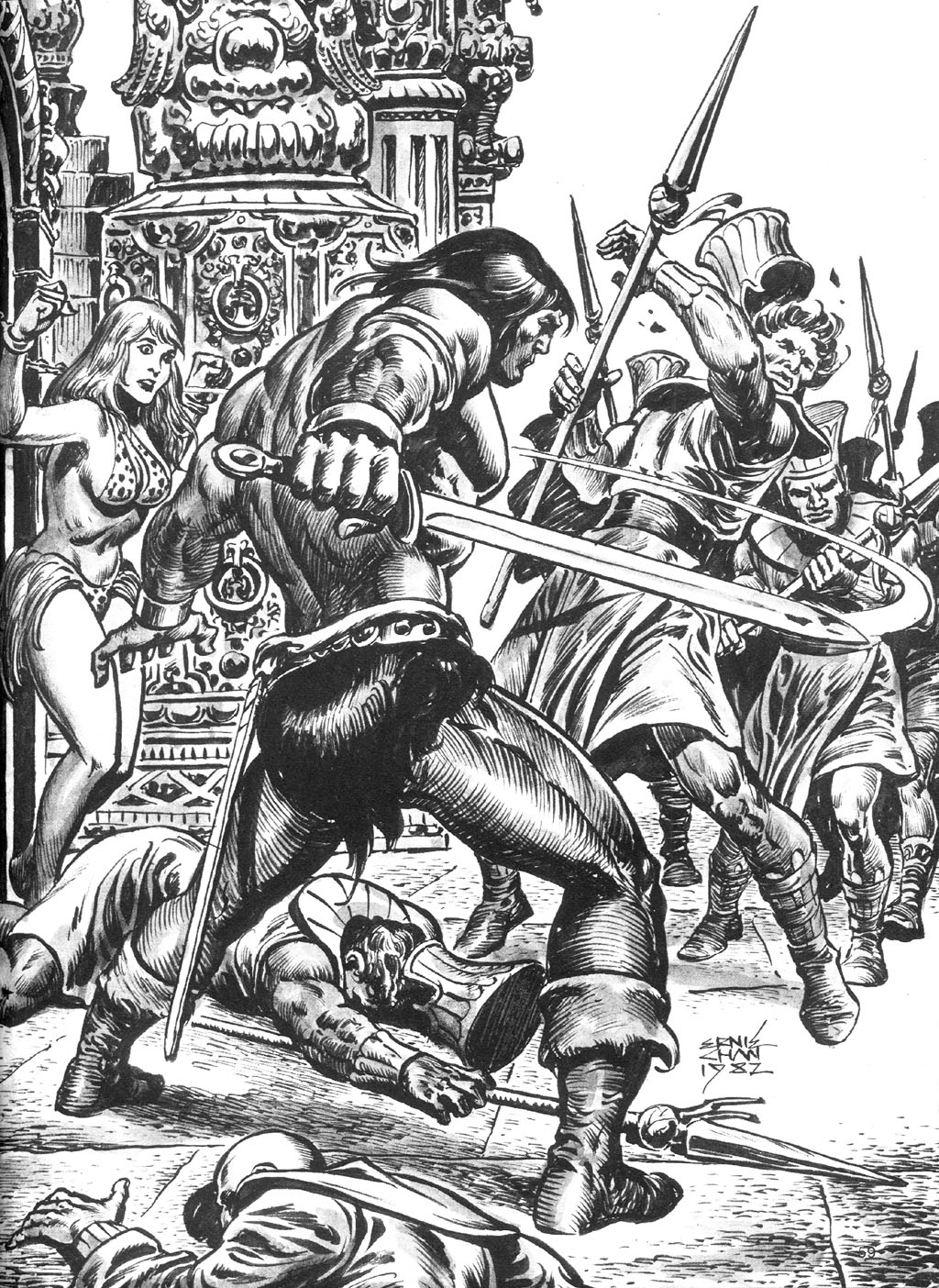 Read online The Savage Sword Of Conan comic -  Issue #87 - 59