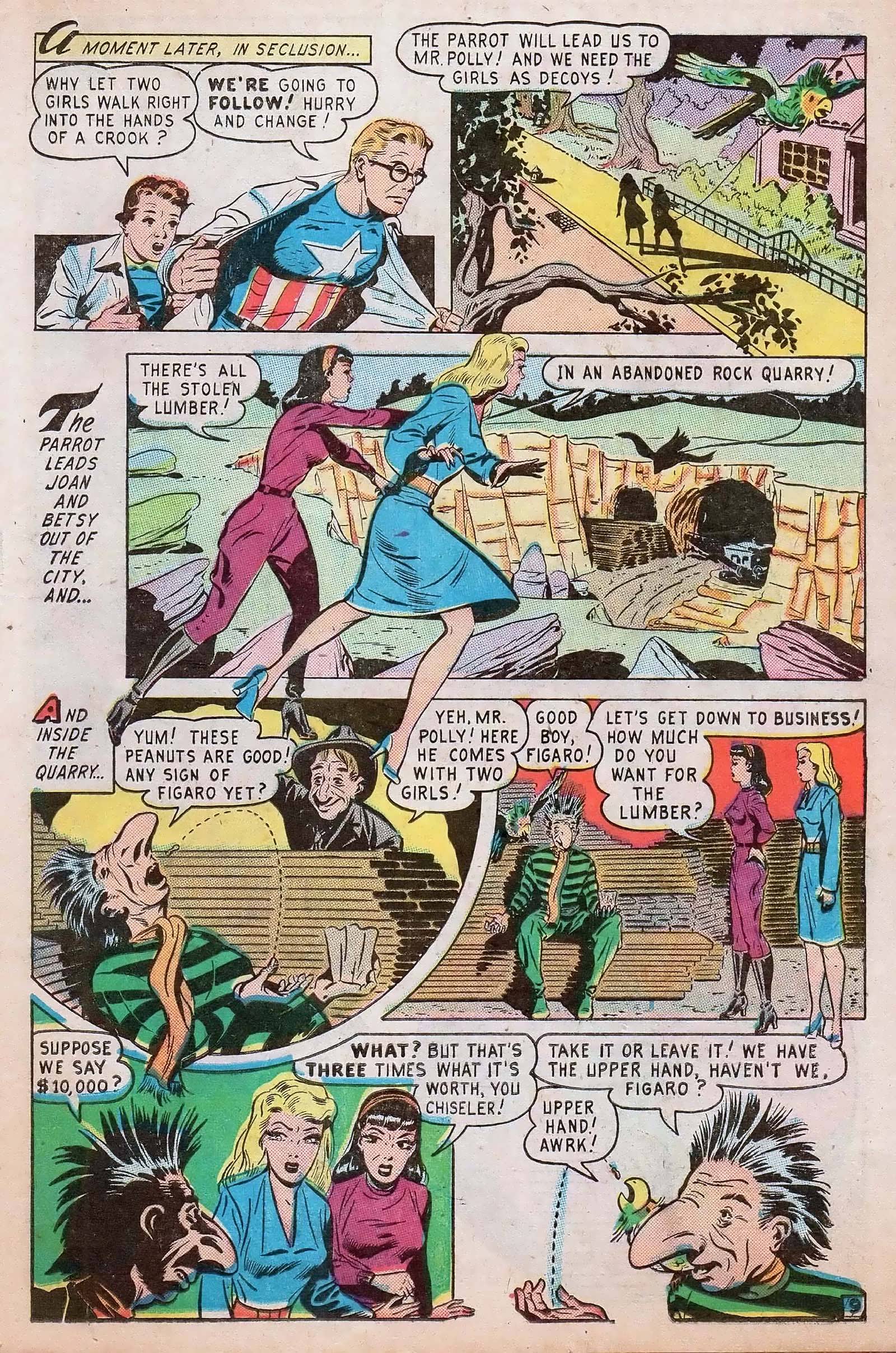 Captain America Comics 63 Page 21