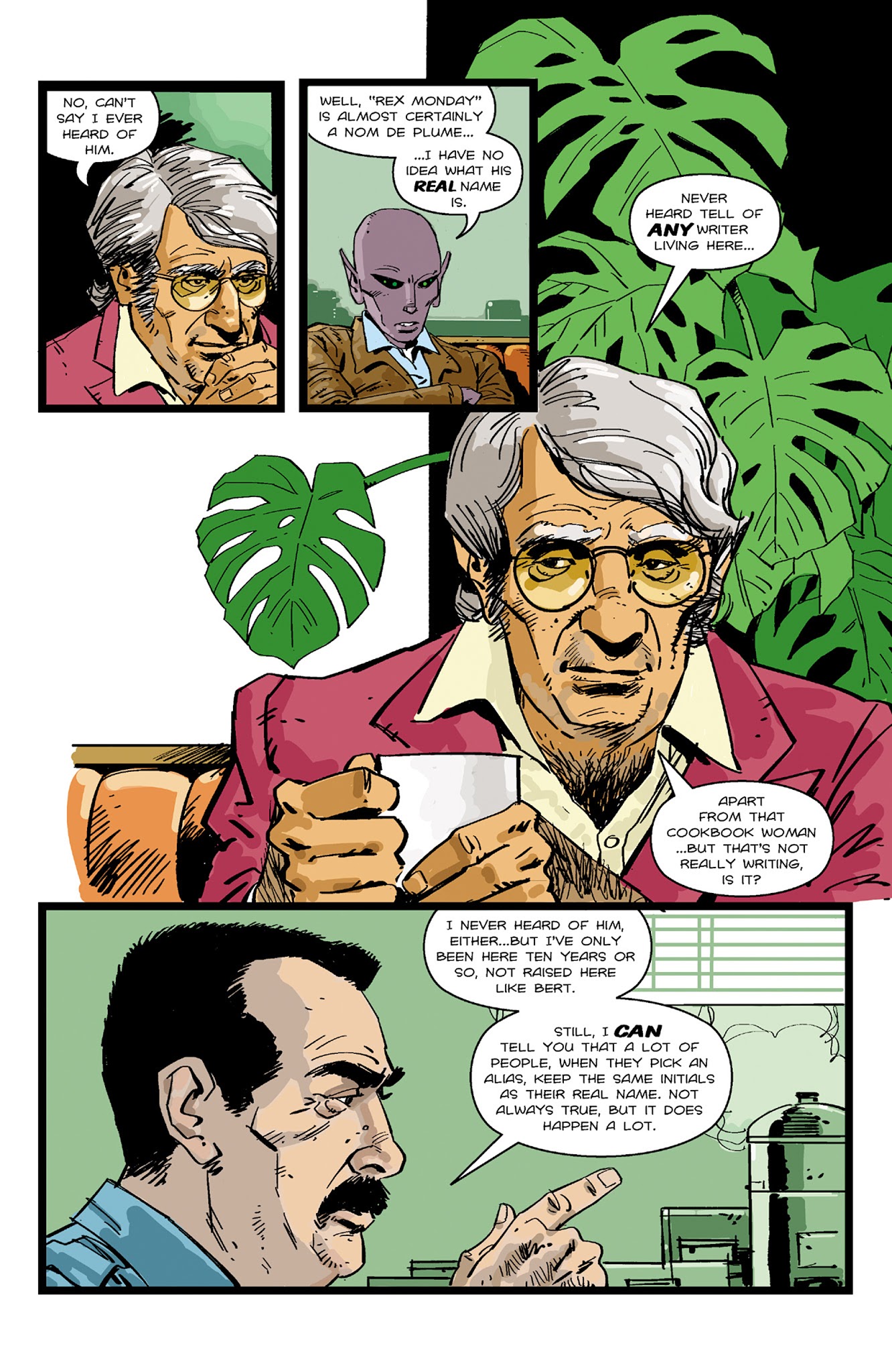 Read online Resident Alien: The Sam Hain Mystery comic -  Issue #1 - 10
