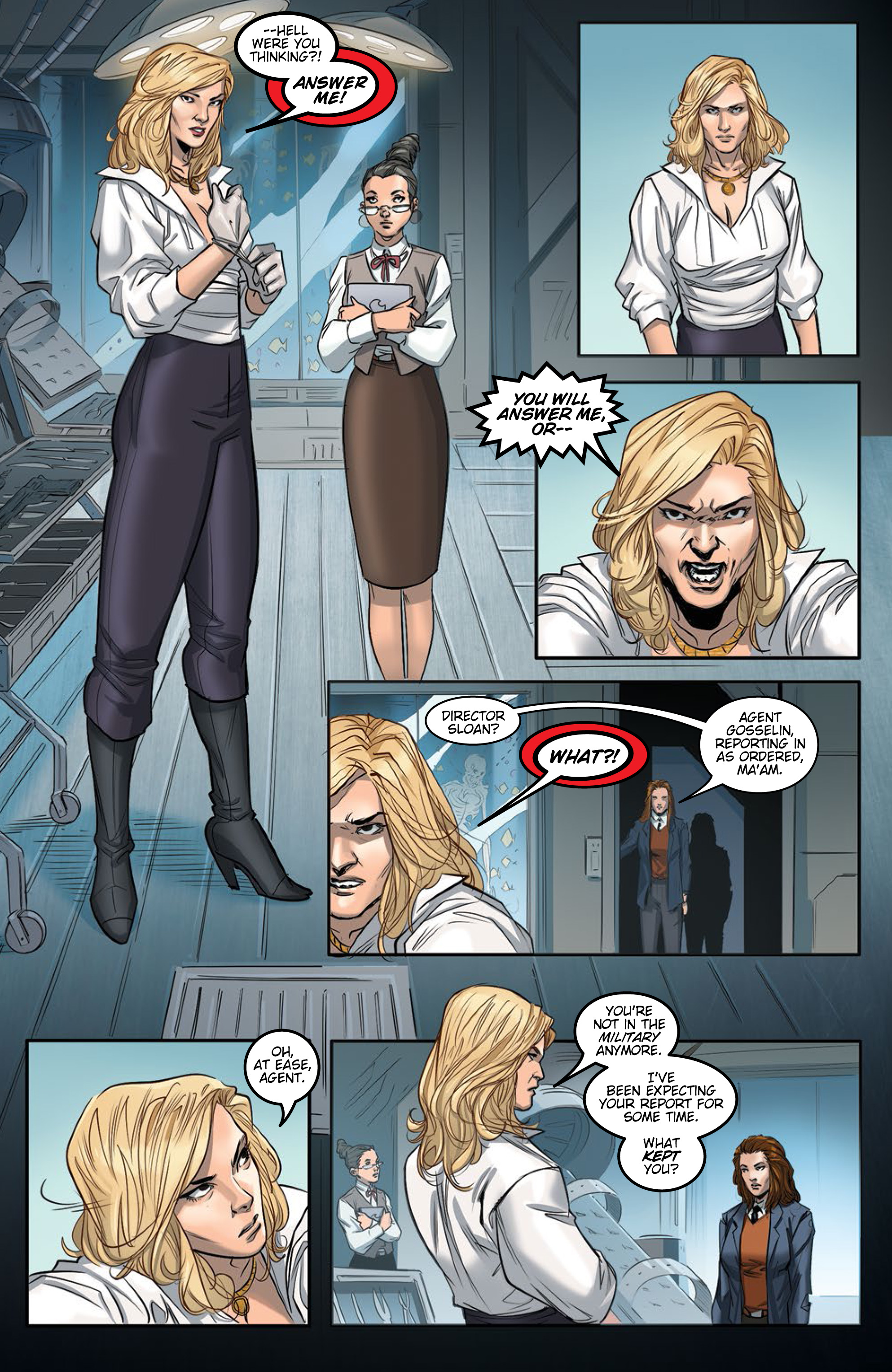 Read online White Widow comic -  Issue #2 - 13