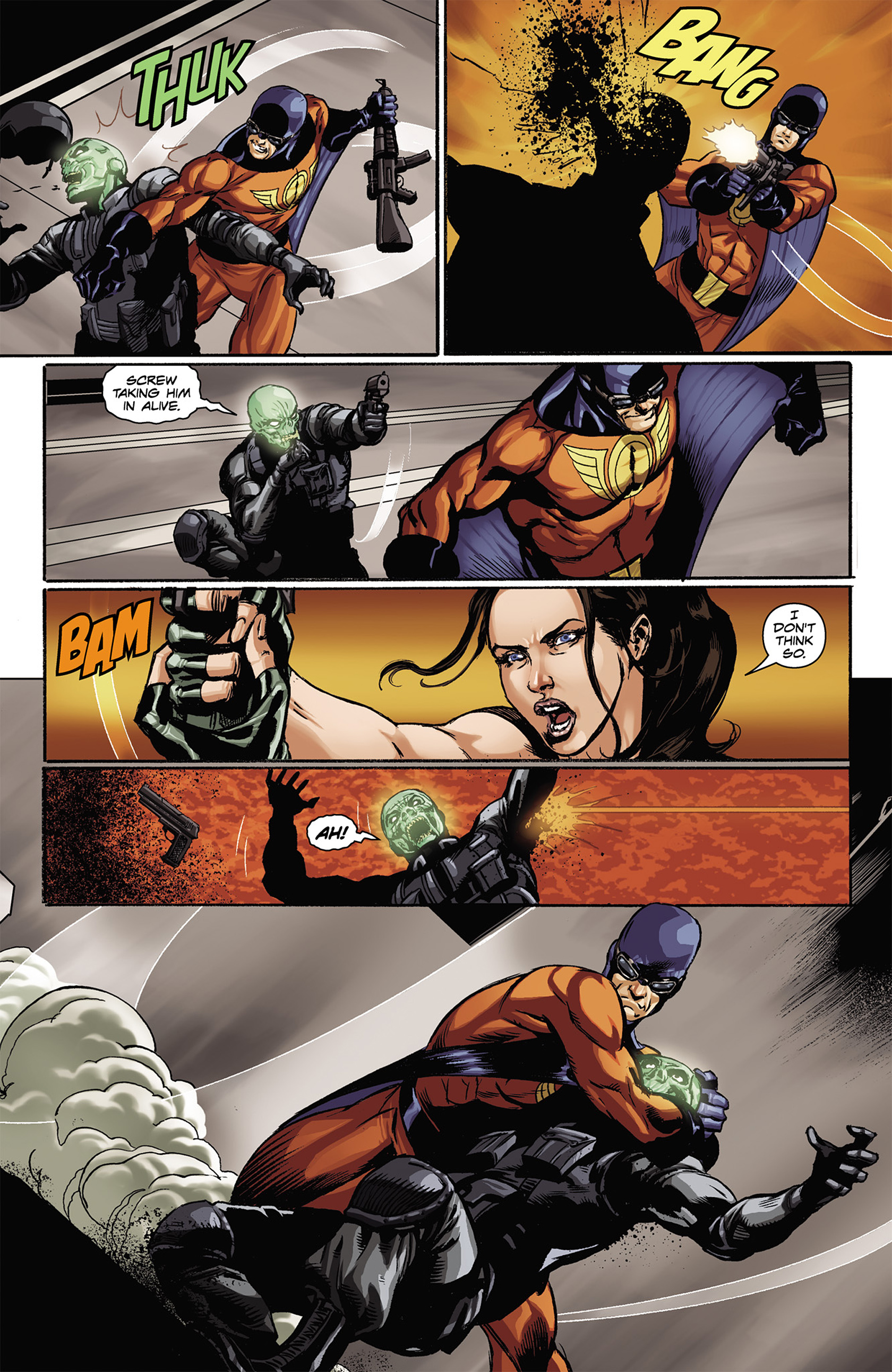 Read online Captain Midnight comic -  Issue #1 - 22