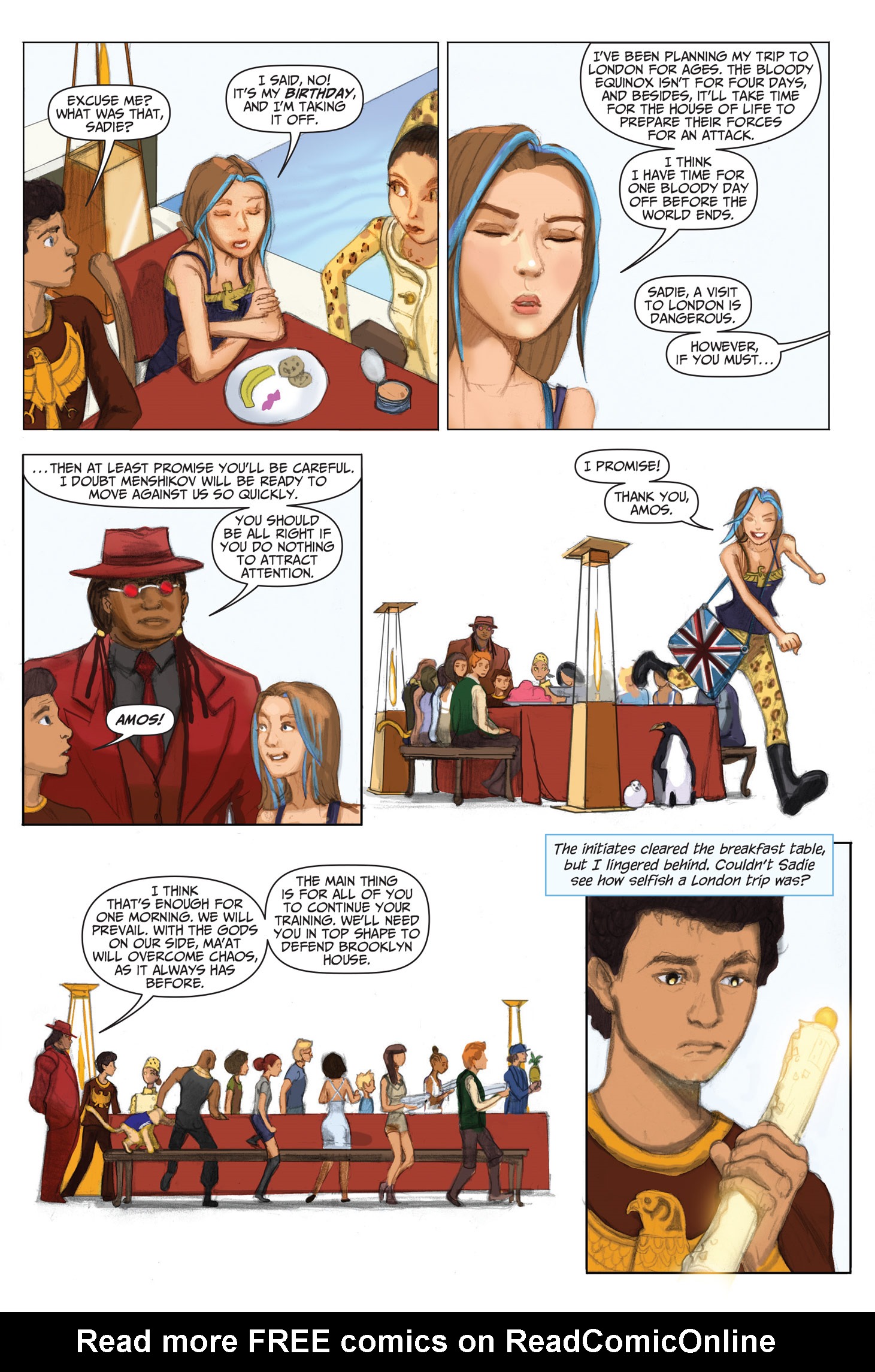 Read online The Kane Chronicles comic -  Issue # TPB 2 - 28