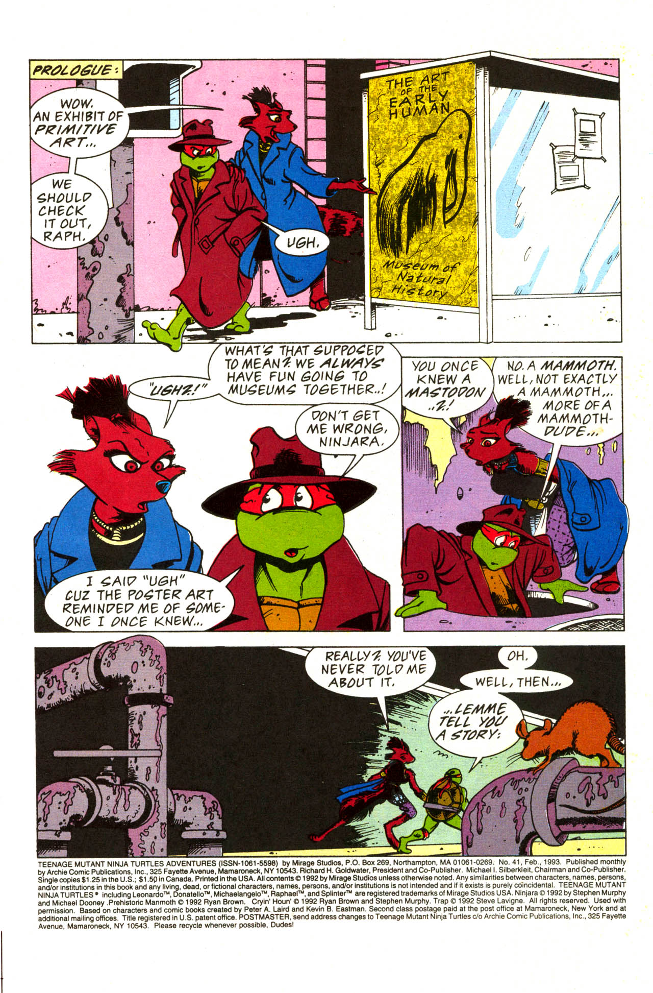 Read online Teenage Mutant Ninja Turtles Adventures (1989) comic -  Issue #41 - 3