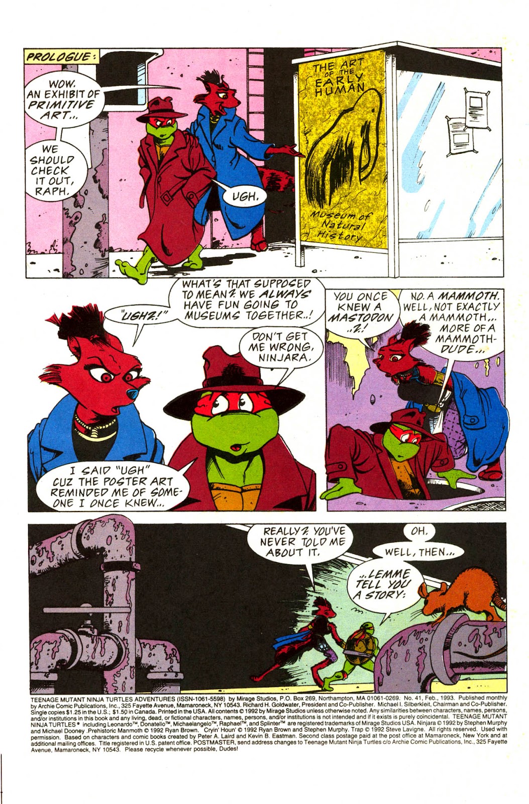 Teenage Mutant Ninja Turtles Adventures (1989) issue 41 - Page 3