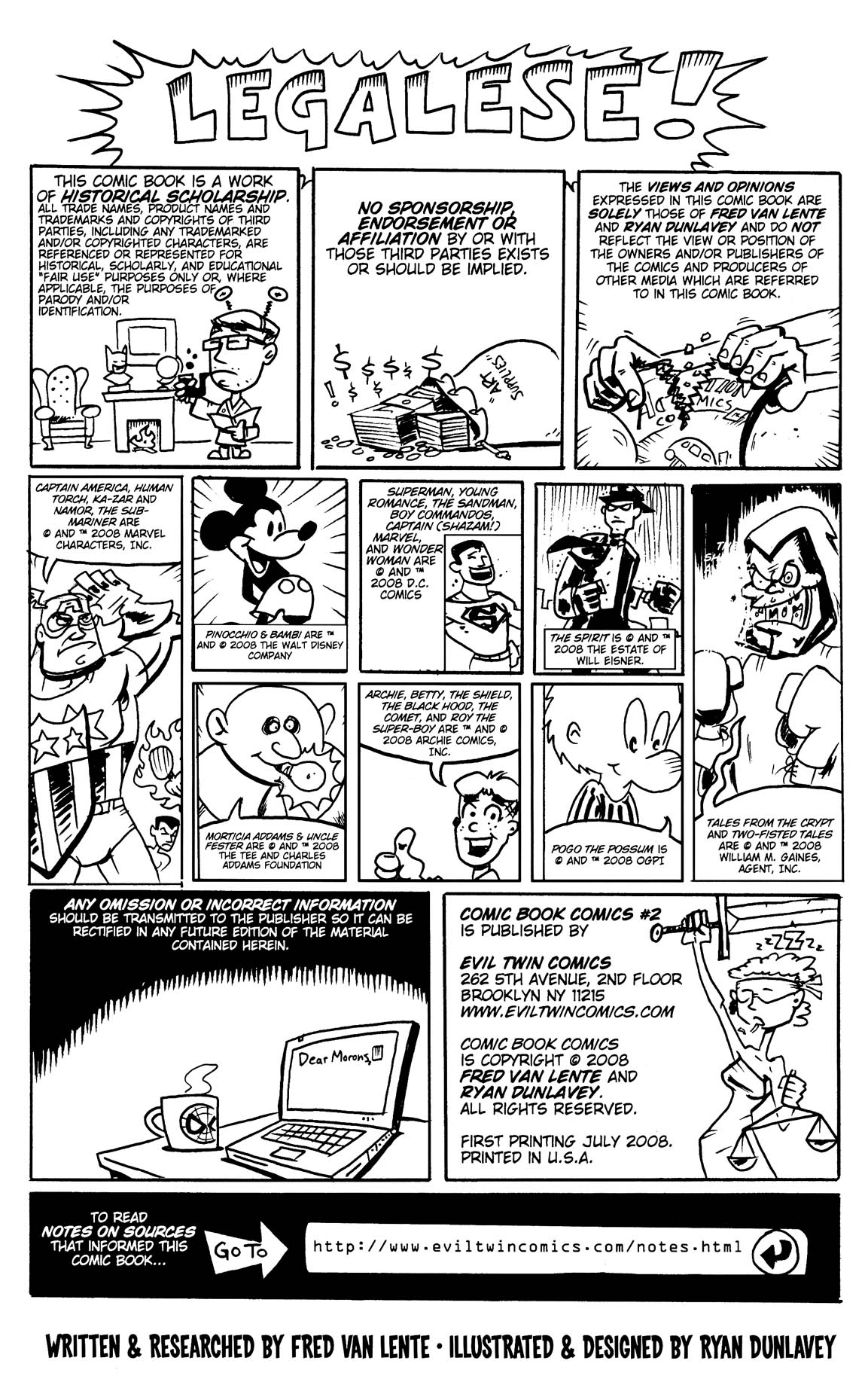 Read online Comic Book Comics comic -  Issue #2 - 2