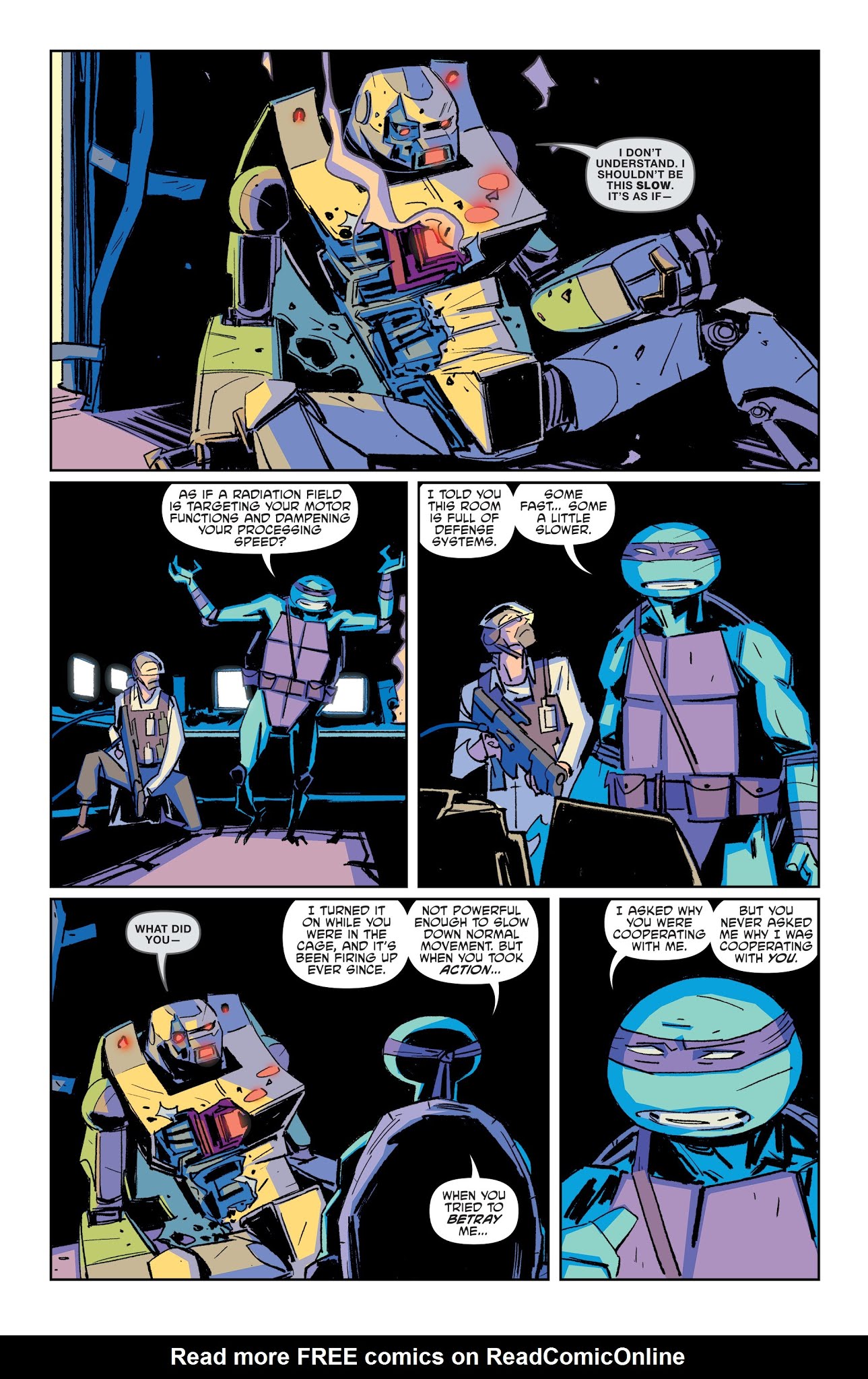 Read online Teenage Mutant Ninja Turtles: Macro-Series comic -  Issue #1 - 34