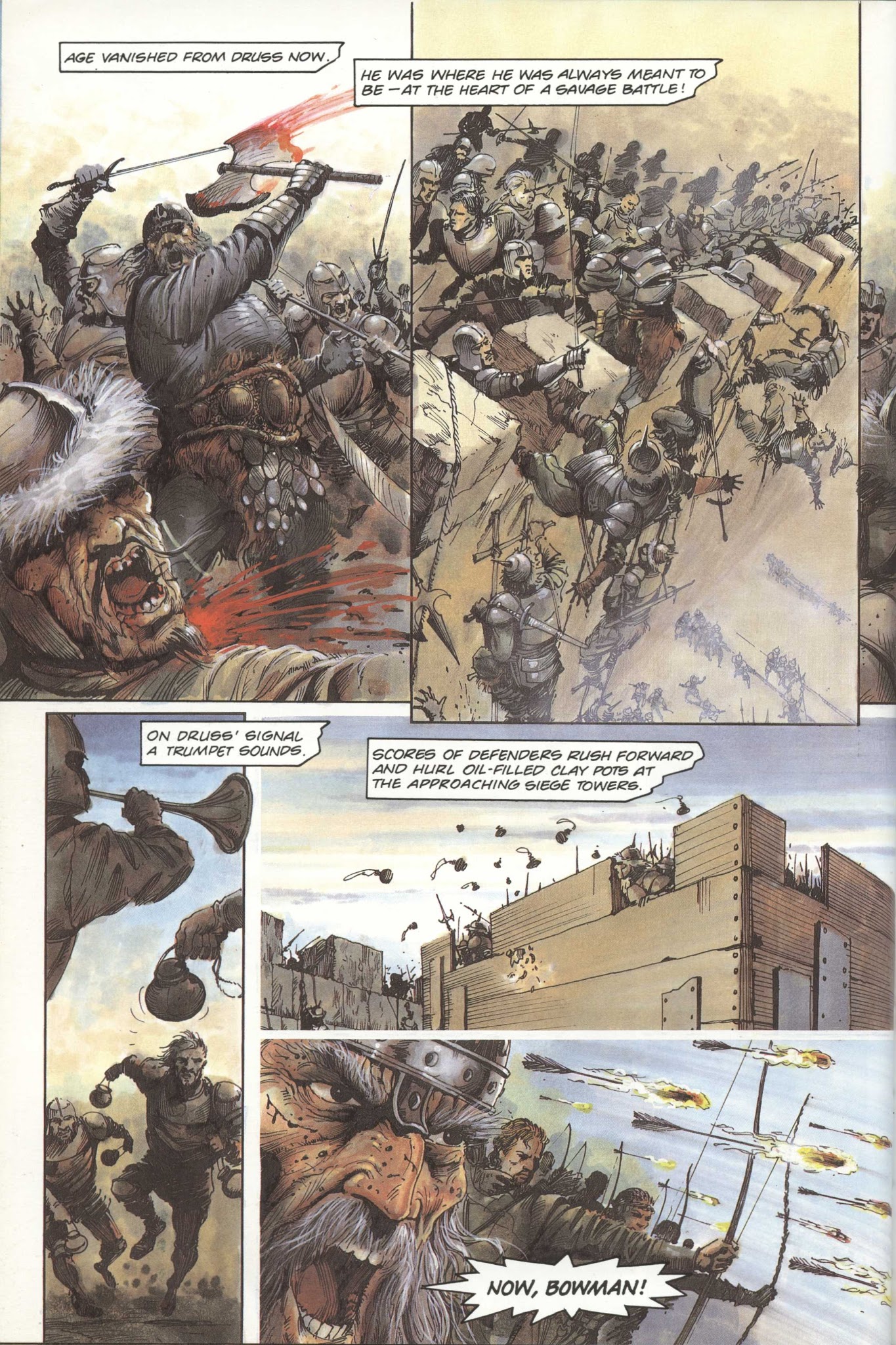 Read online David Gemmell's Legend: A Graphic Novel comic -  Issue # TPB - 61