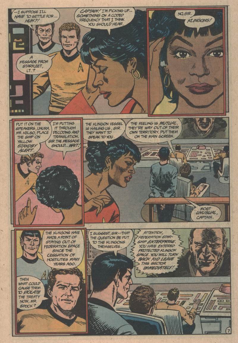 Read online Star Trek (1984) comic -  Issue #30 - 8