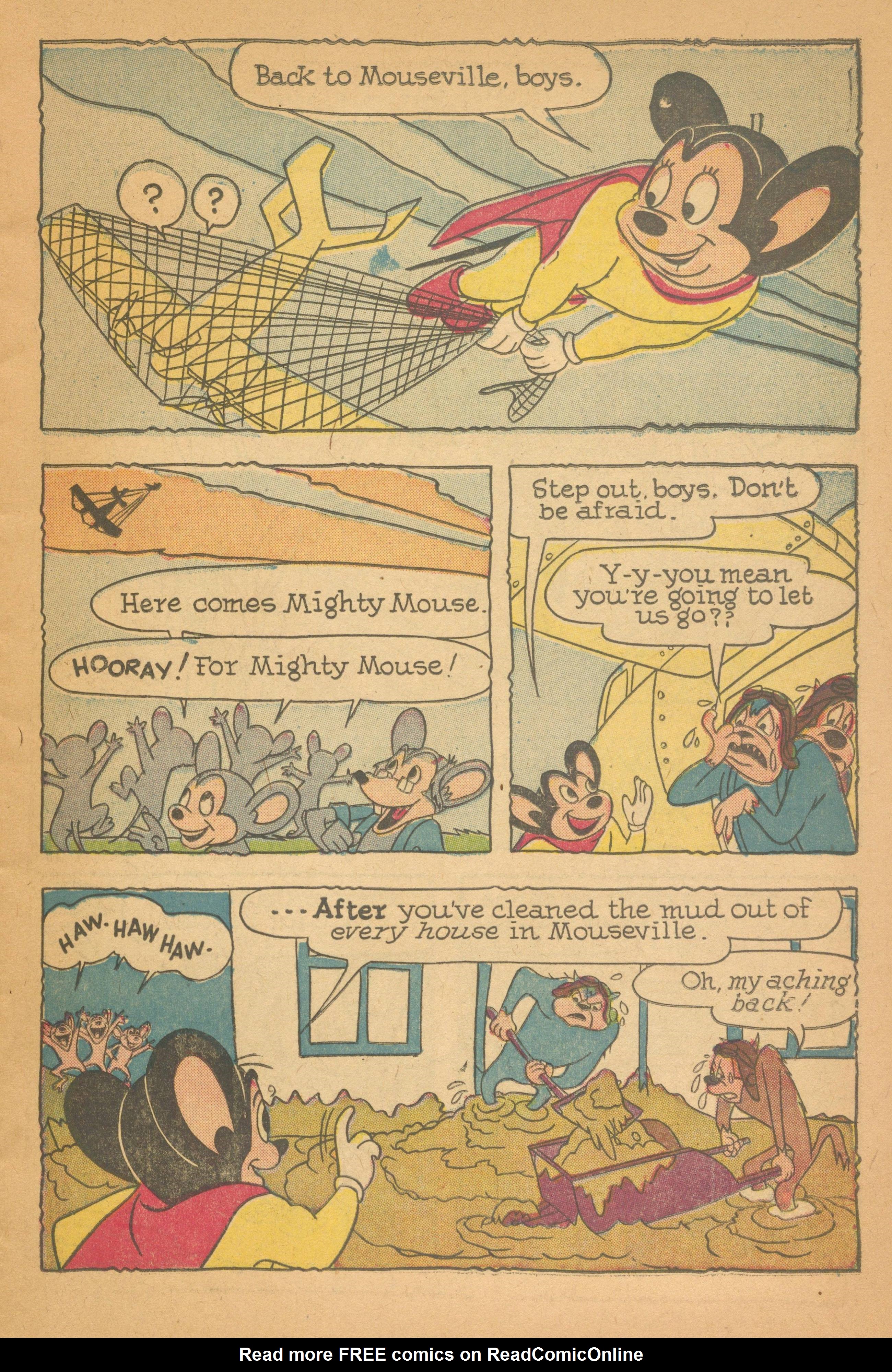 Read online Paul Terry's Mighty Mouse Comics comic -  Issue #71 - 11