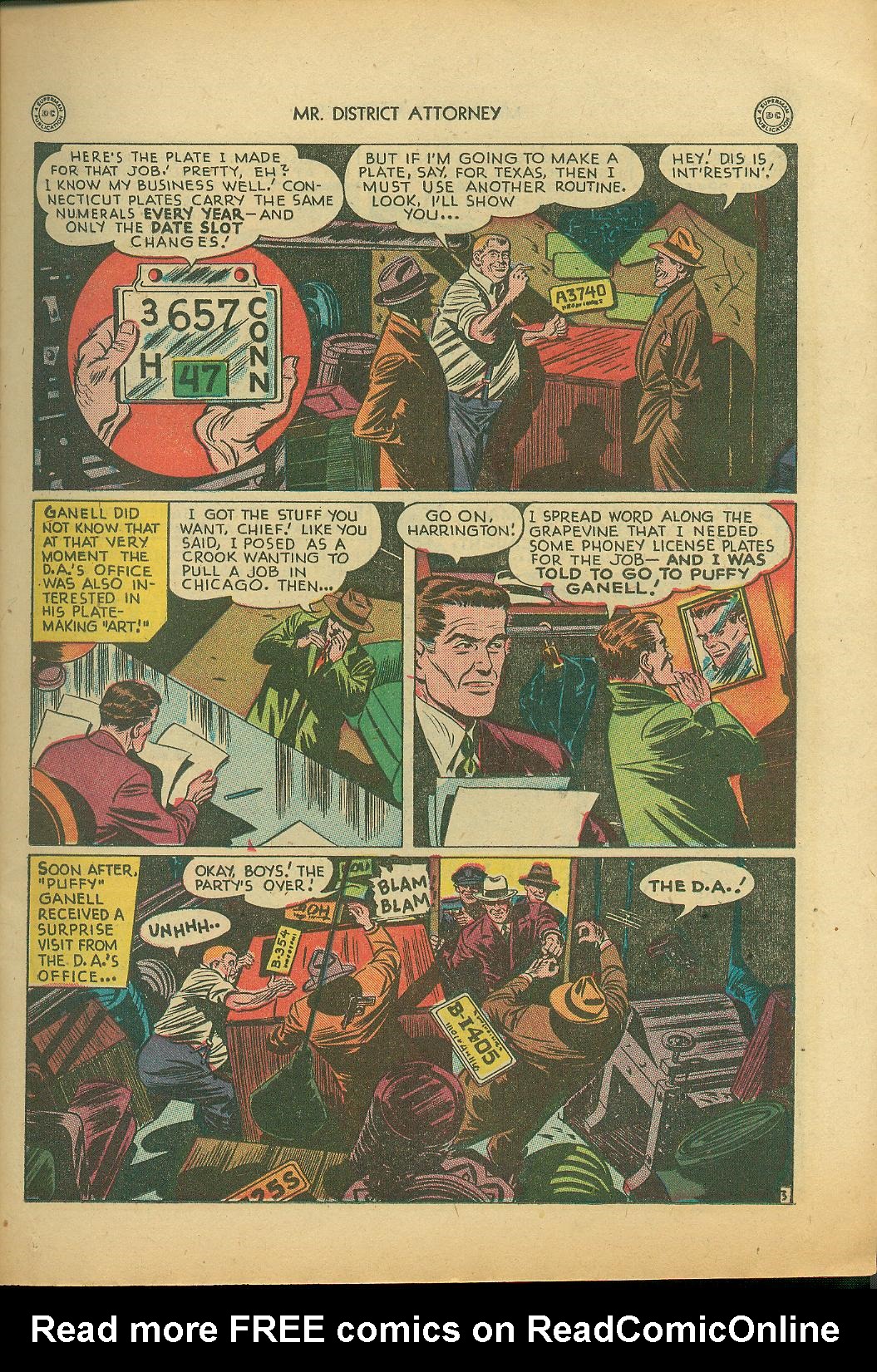 Read online Mr. District Attorney comic -  Issue #3 - 15