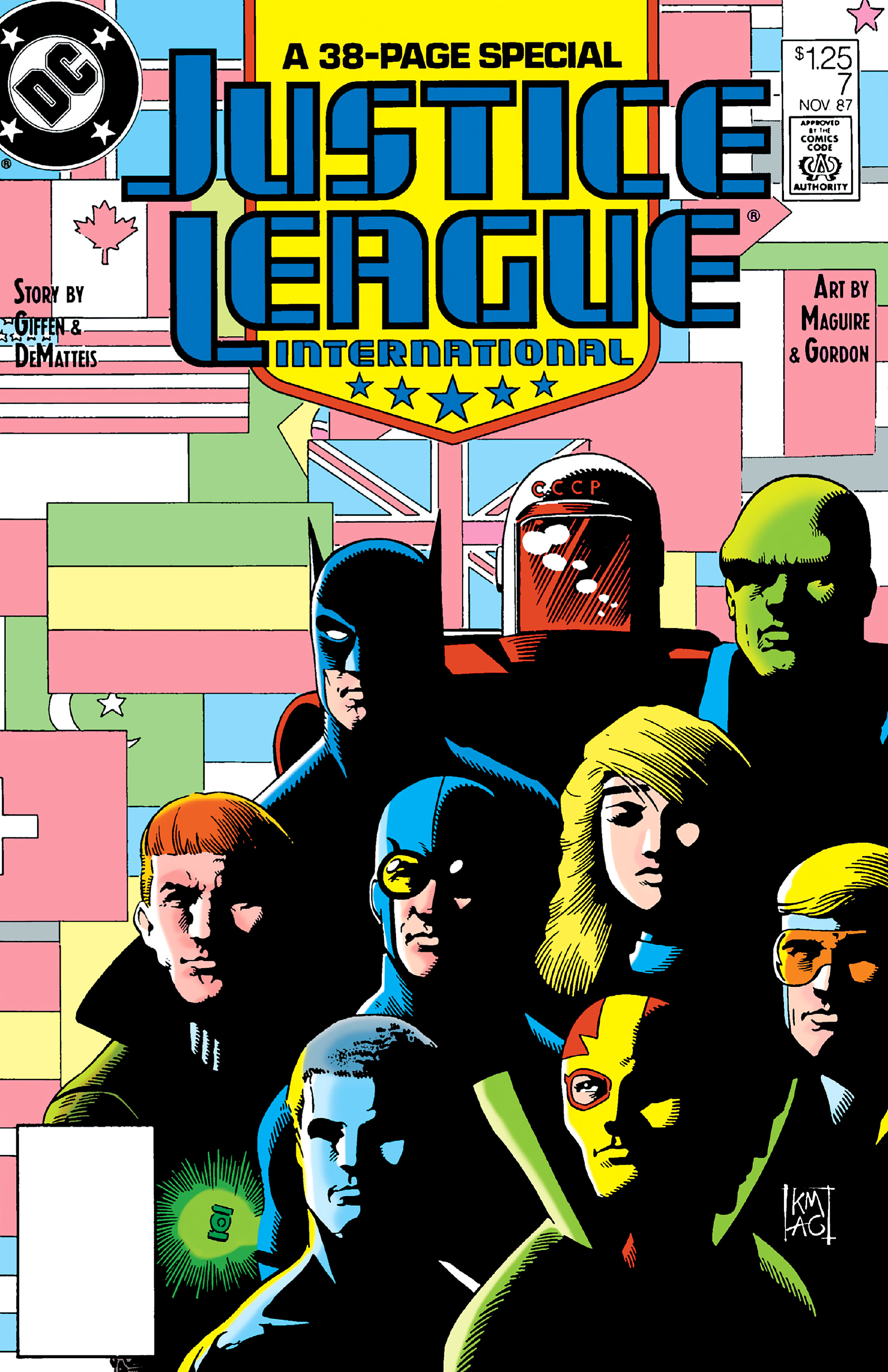 Justice League International (1987) issue 7 - Page 1