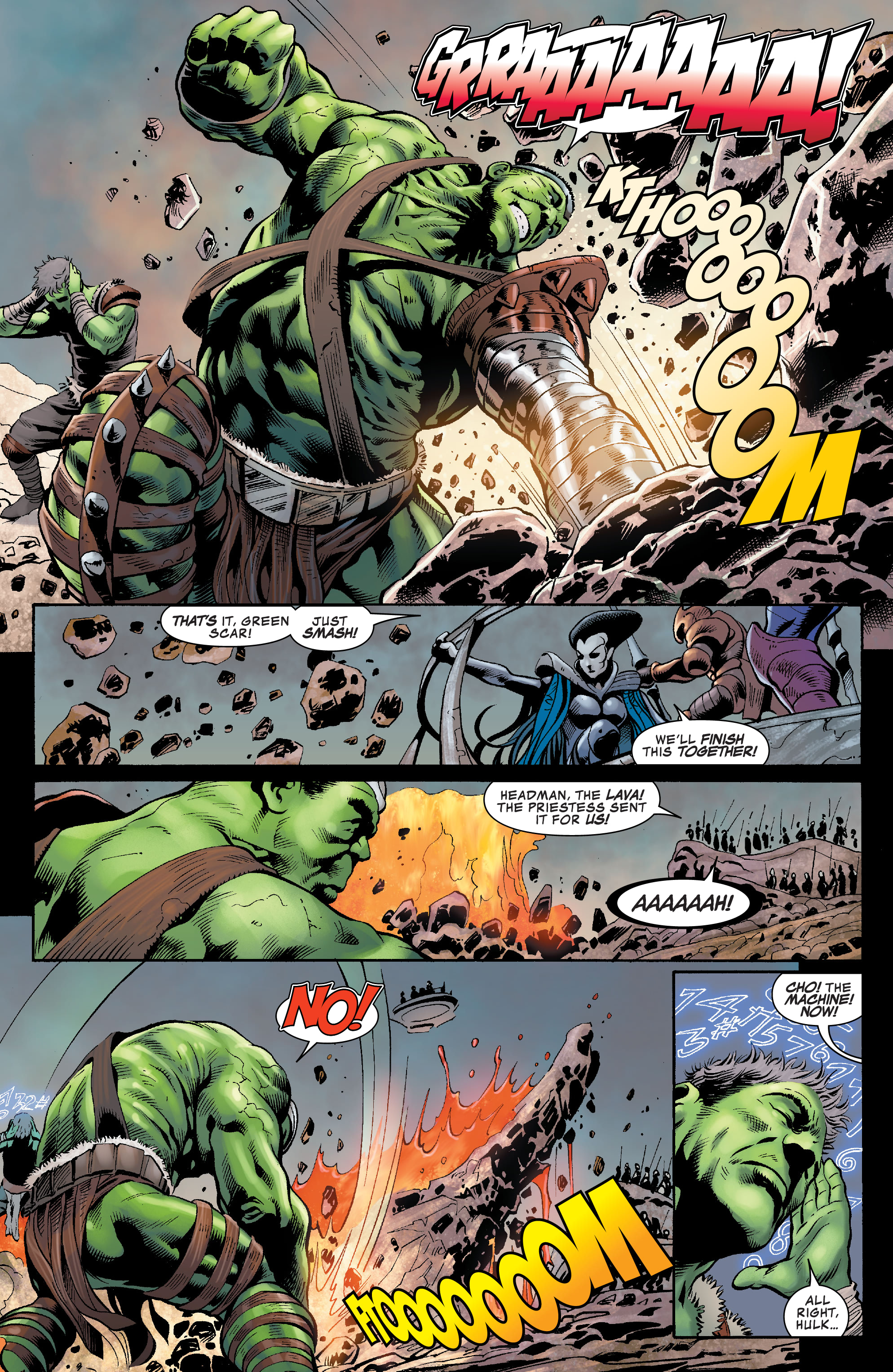 Read online Planet Hulk Worldbreaker comic -  Issue #5 - 9