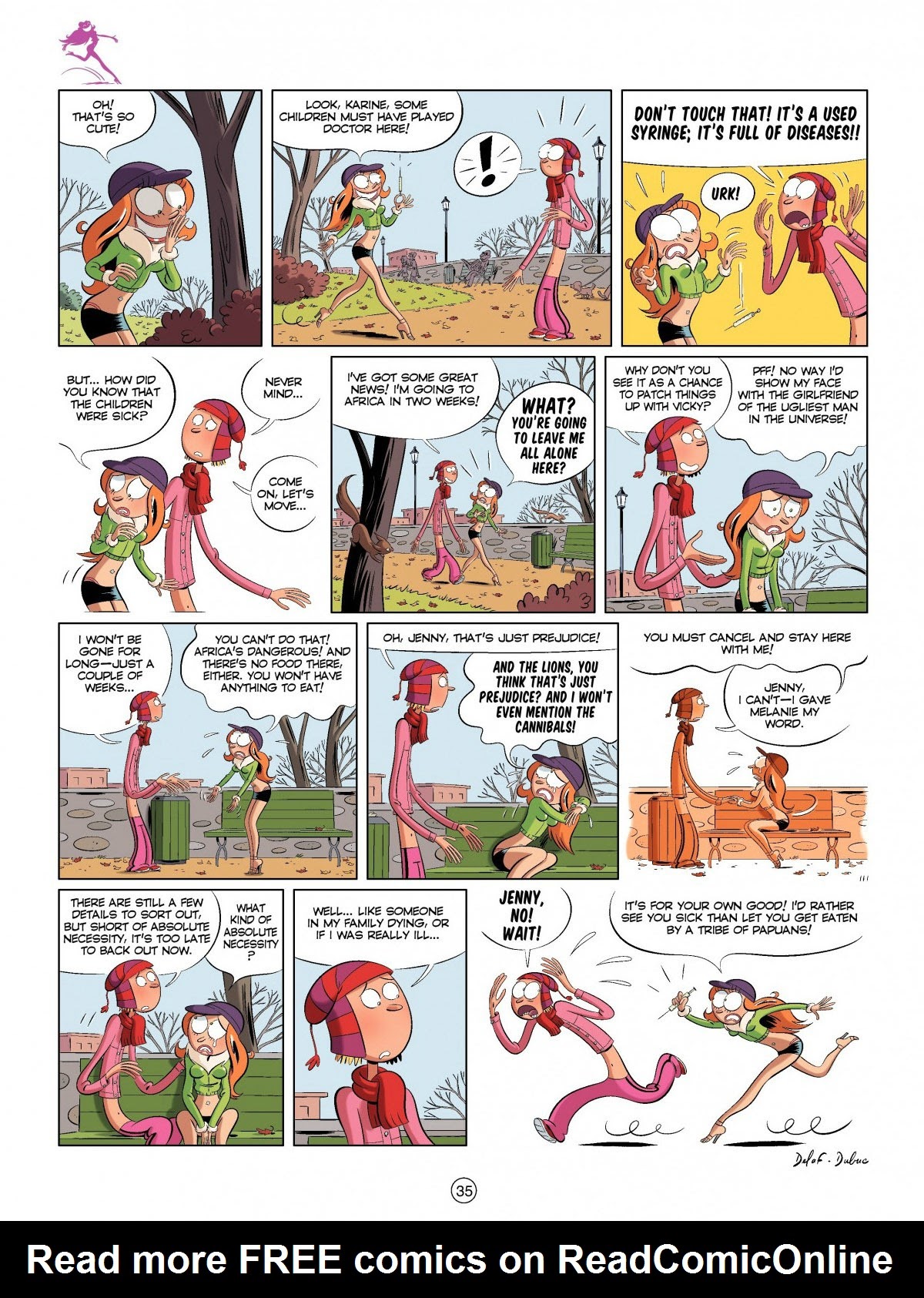 Read online The Bellybuttons comic -  Issue #3 - 36