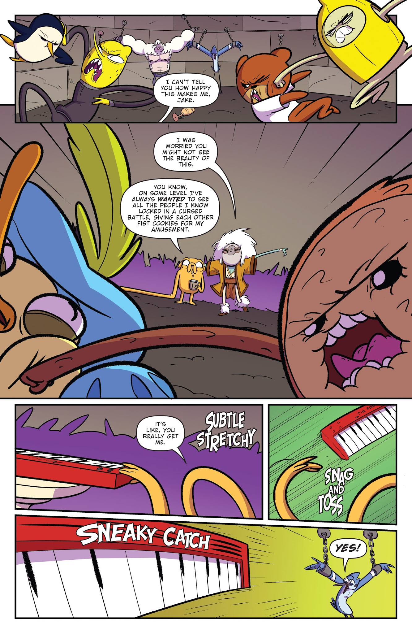 Read online Adventure Time/Regular Show comic -  Issue #6 - 3