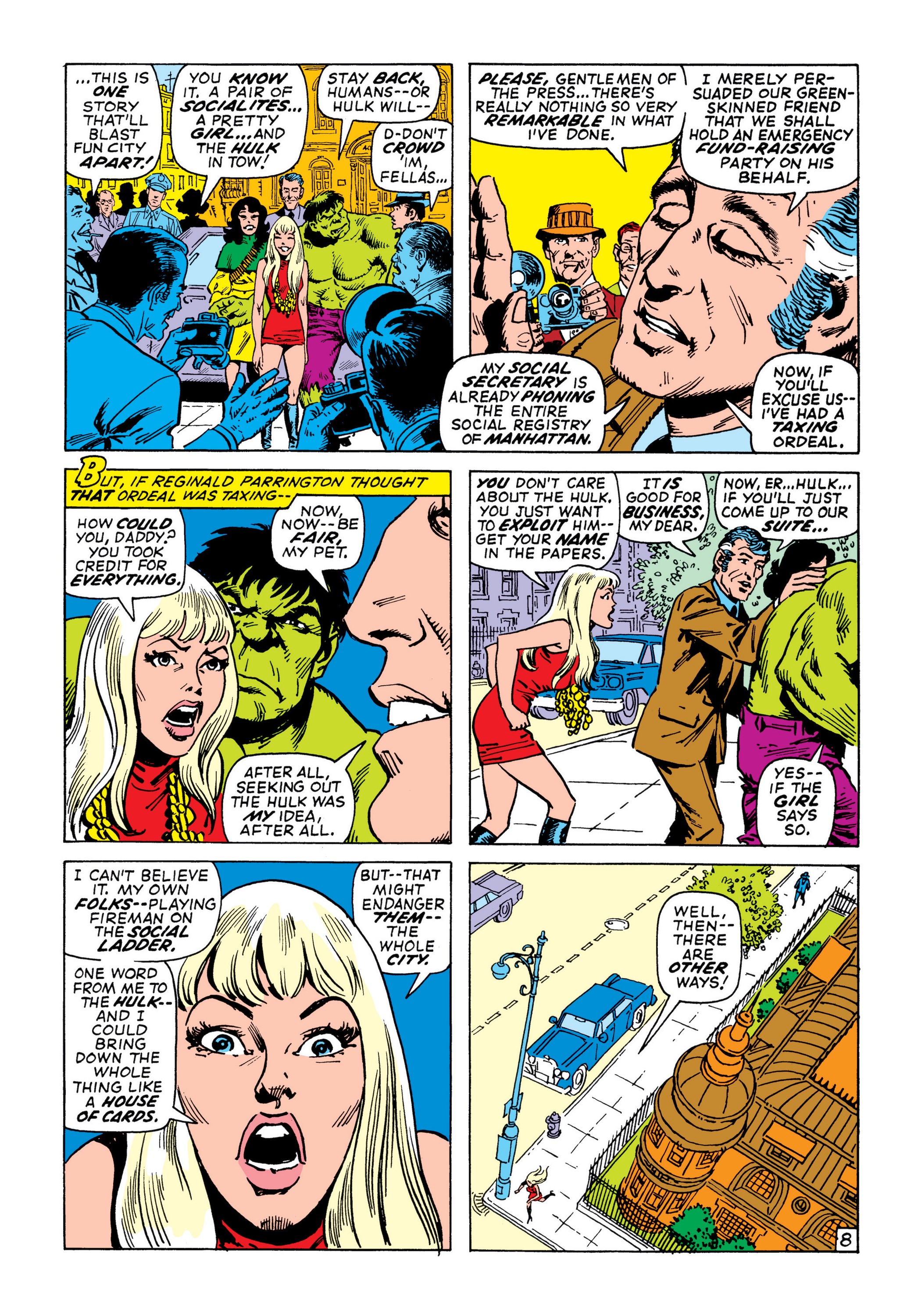 Read online Marvel Masterworks: The Incredible Hulk comic -  Issue # TPB 7 (Part 2) - 75