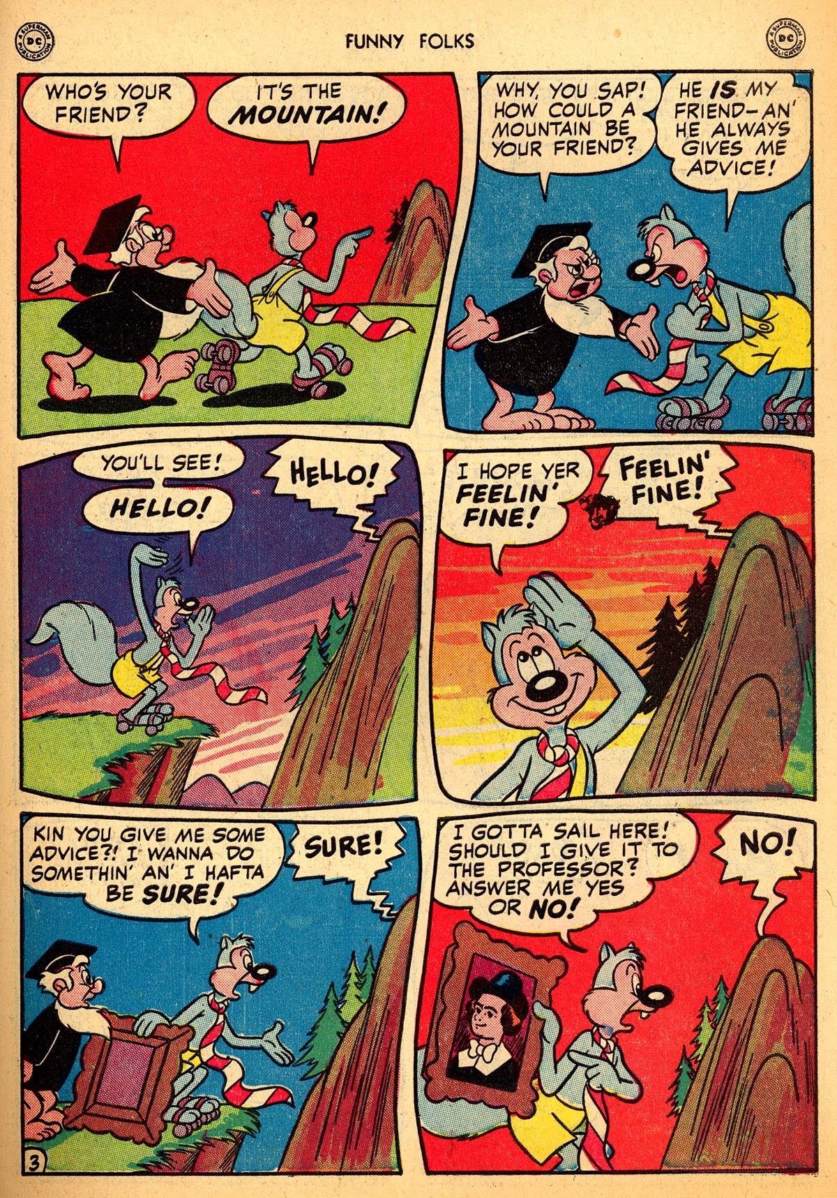 Read online Funny Folks comic -  Issue #15 - 45