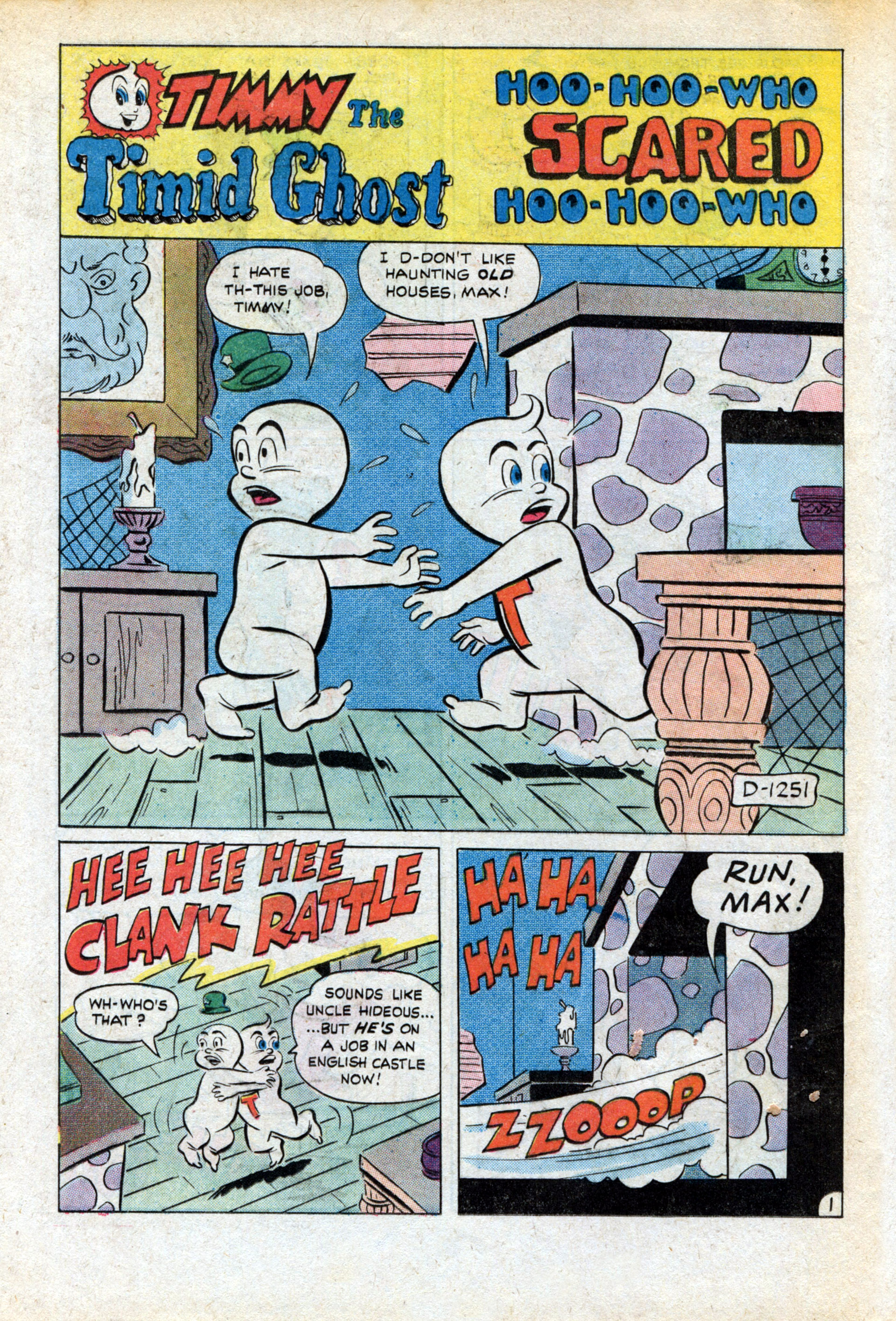 Read online Timmy the Timid Ghost comic -  Issue #22 - 12