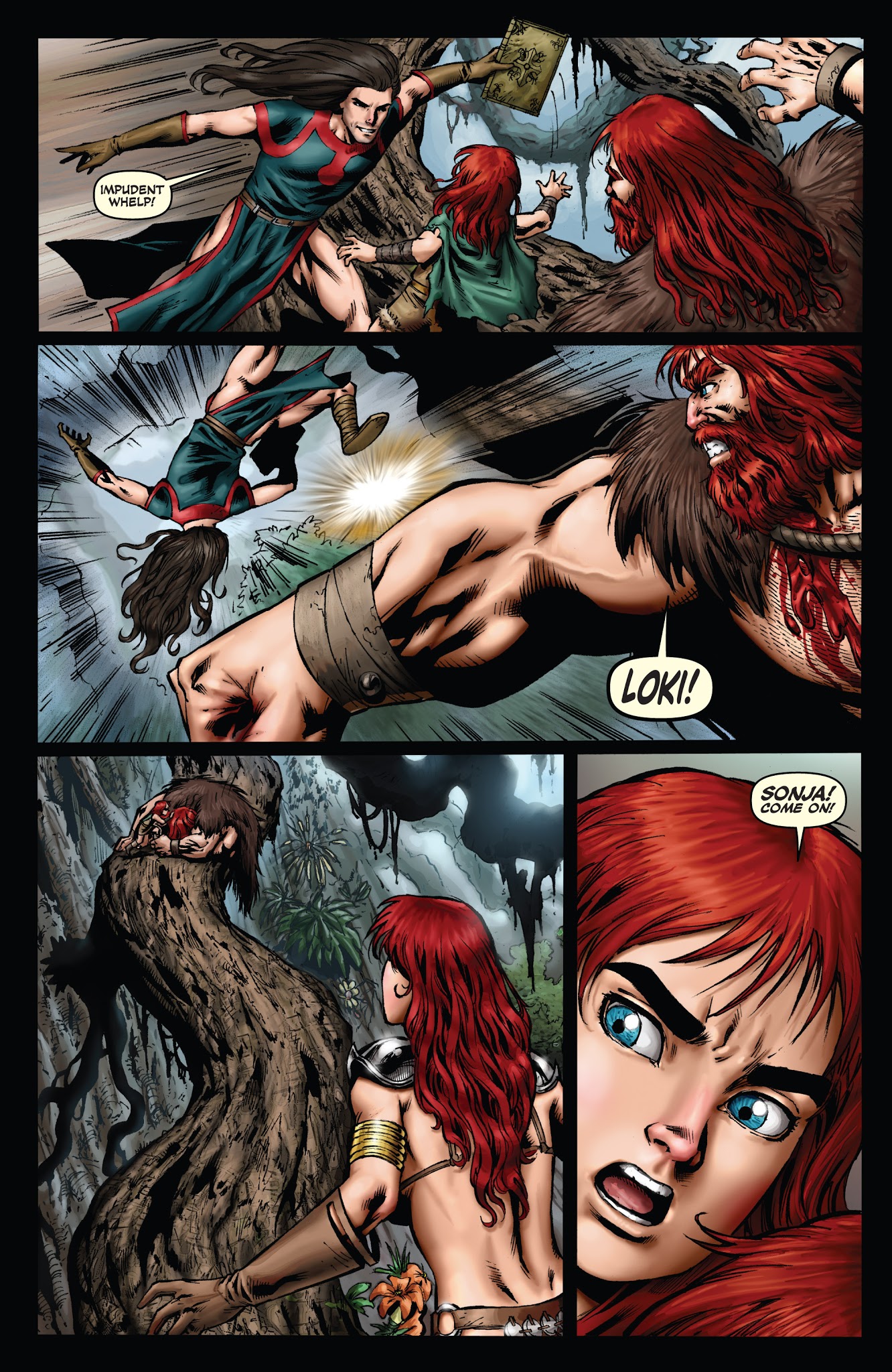 Read online Red Sonja: Wrath of the Gods comic -  Issue #4 - 7