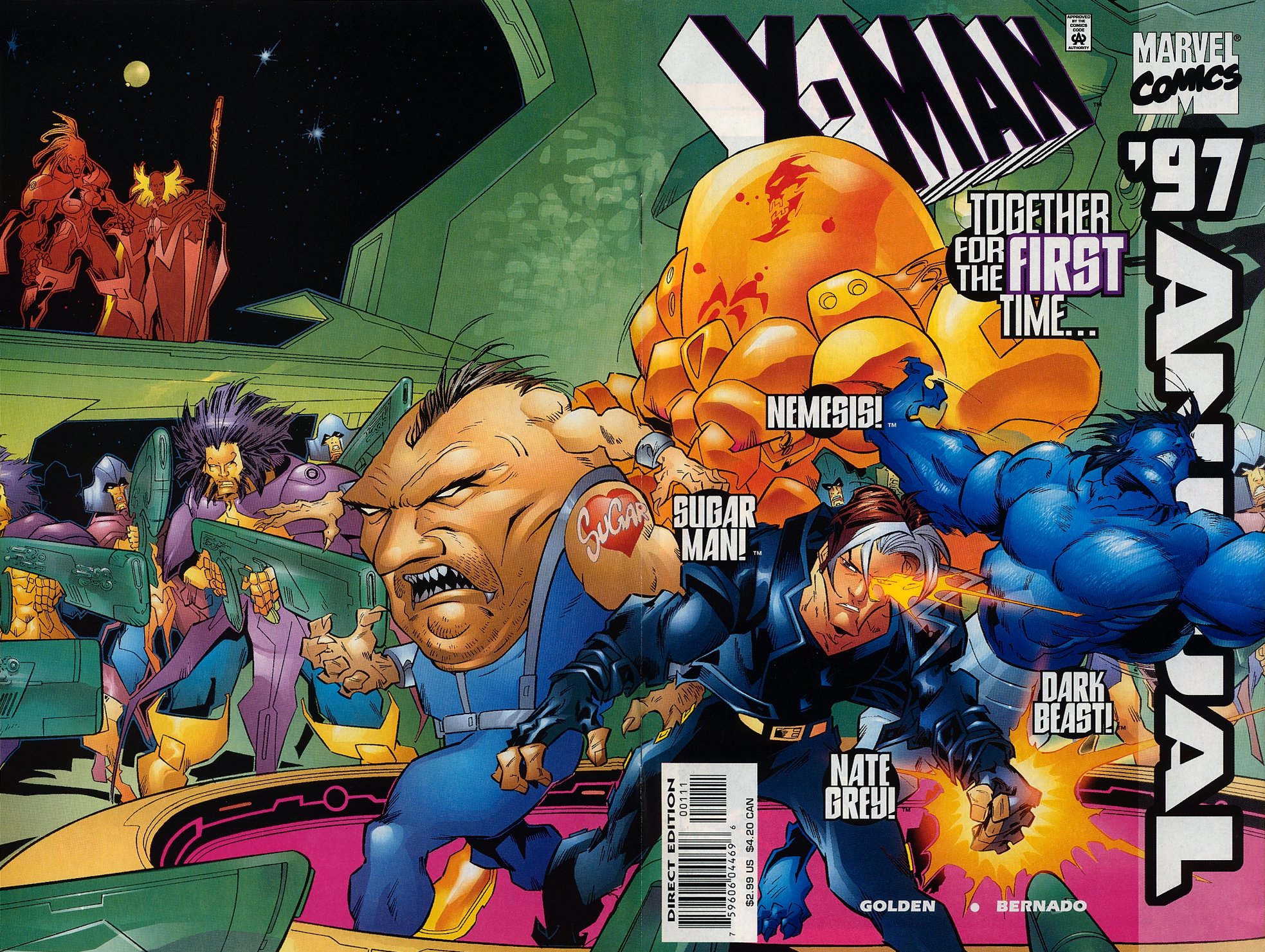 Read online X-Man comic -  Issue # _Annual 2 - 1