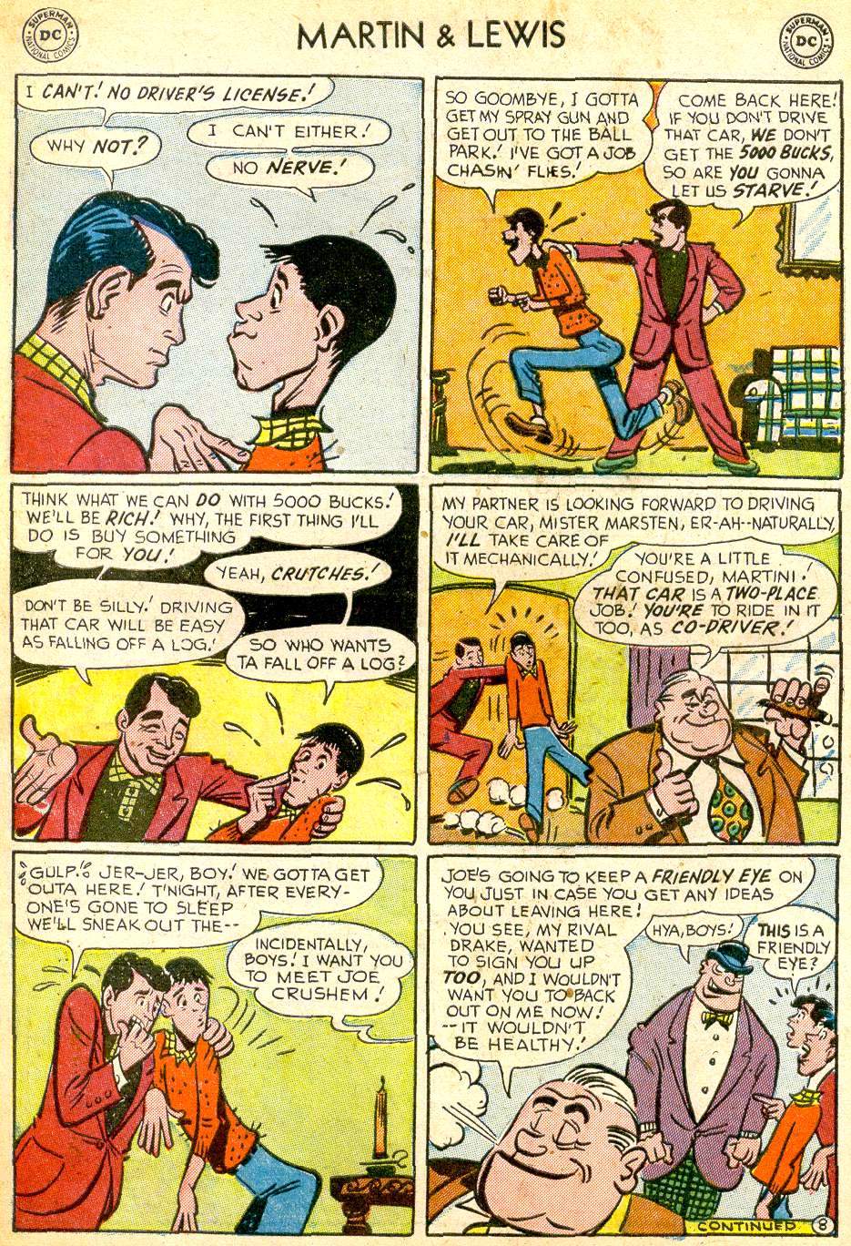 Read online The Adventures of Dean Martin and Jerry Lewis comic -  Issue #3 - 10