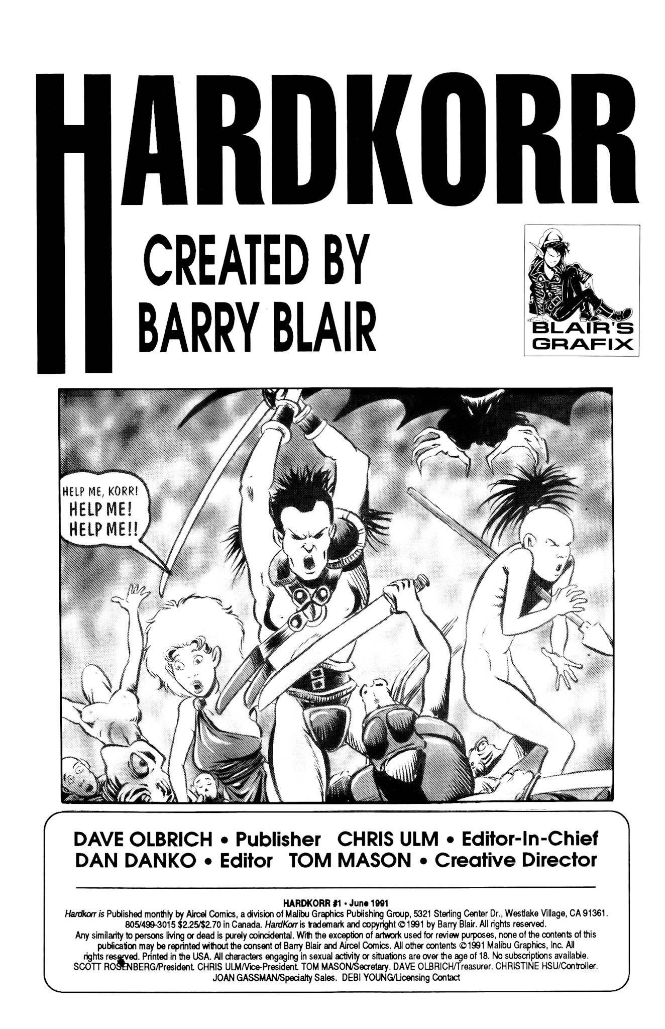 Read online Hardkorr comic -  Issue #1 - 2