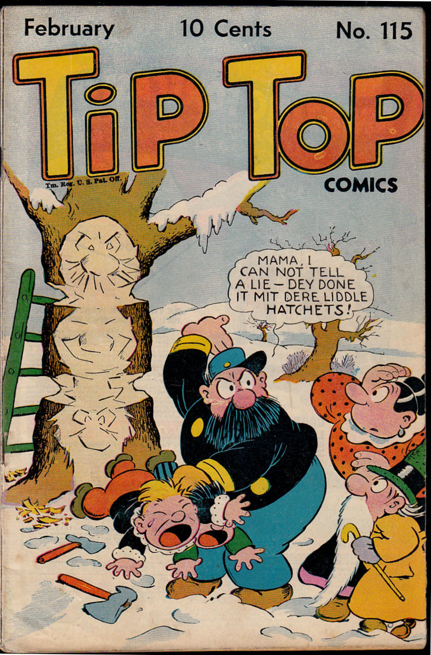 Read online Tip Top Comics comic -  Issue #115 - 1