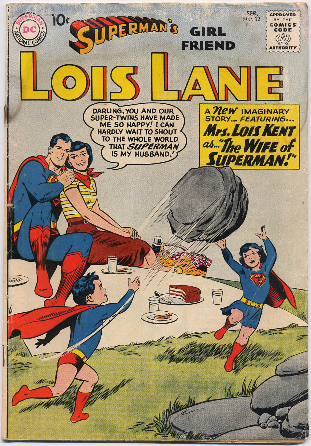 Read online Superman's Girl Friend, Lois Lane comic -  Issue #23 - 1