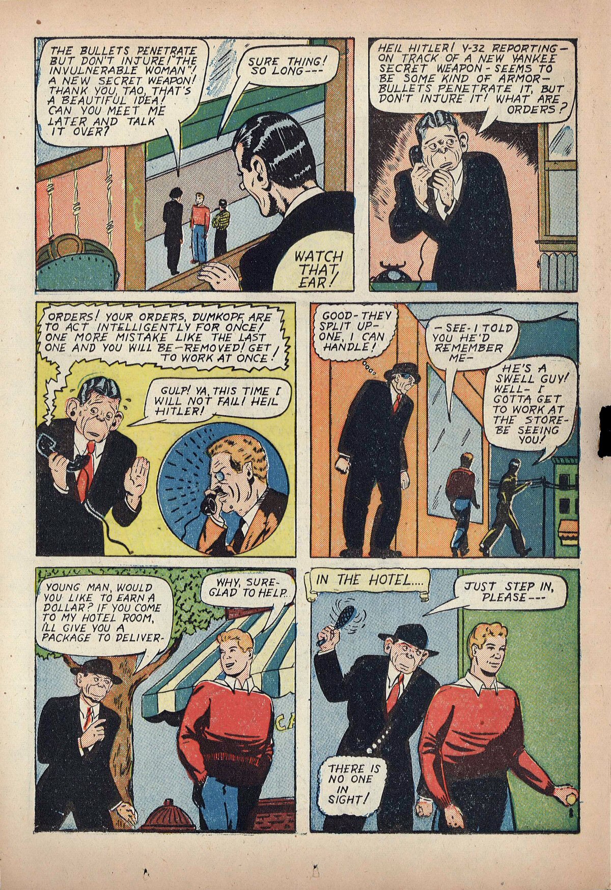 Read online Super-Magician Comics comic -  Issue #20 - 32