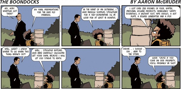 Read online The Boondocks Collection comic -  Issue # Year 2005 - 331