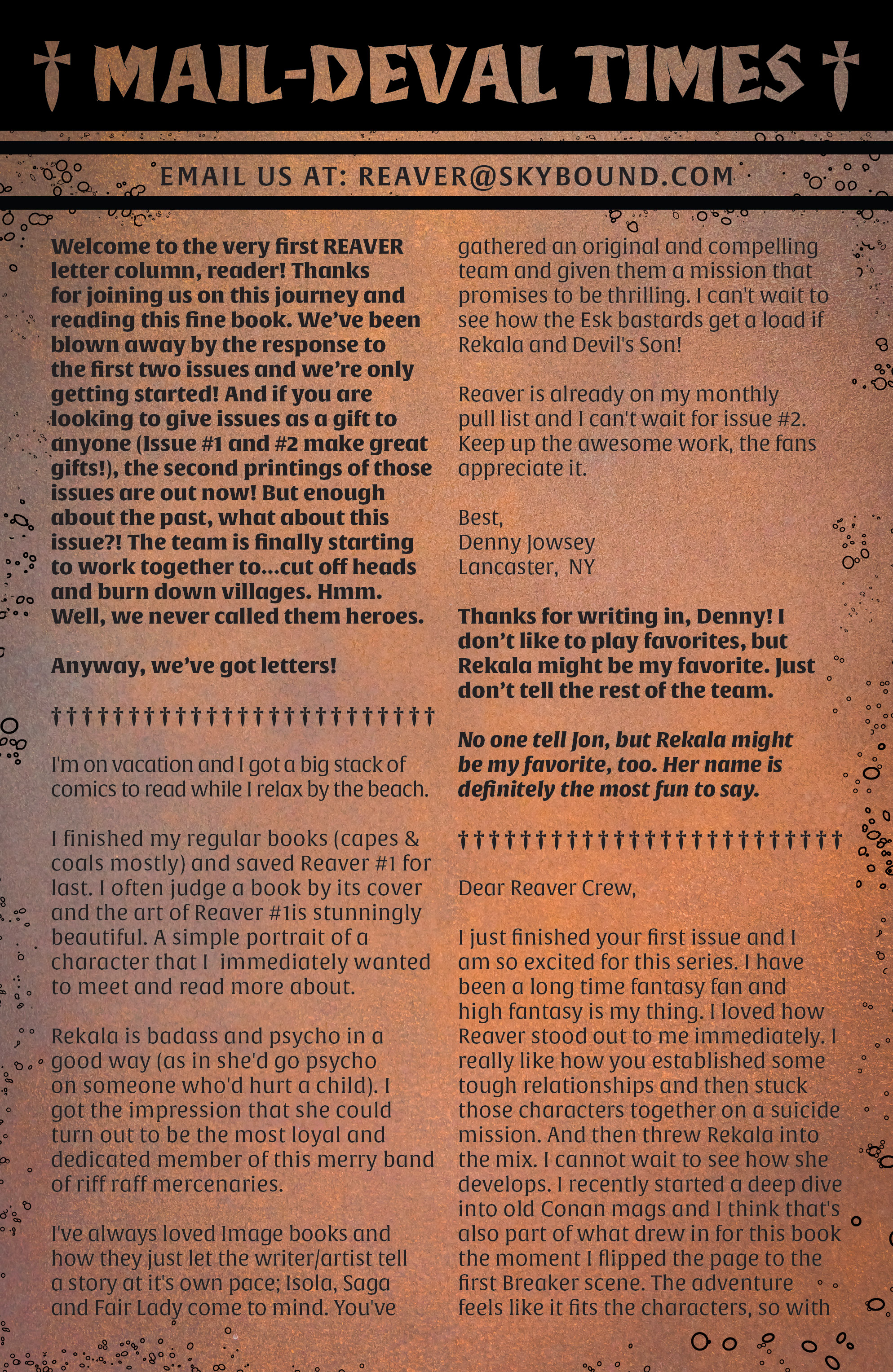 Read online Reaver comic -  Issue #3 - 23