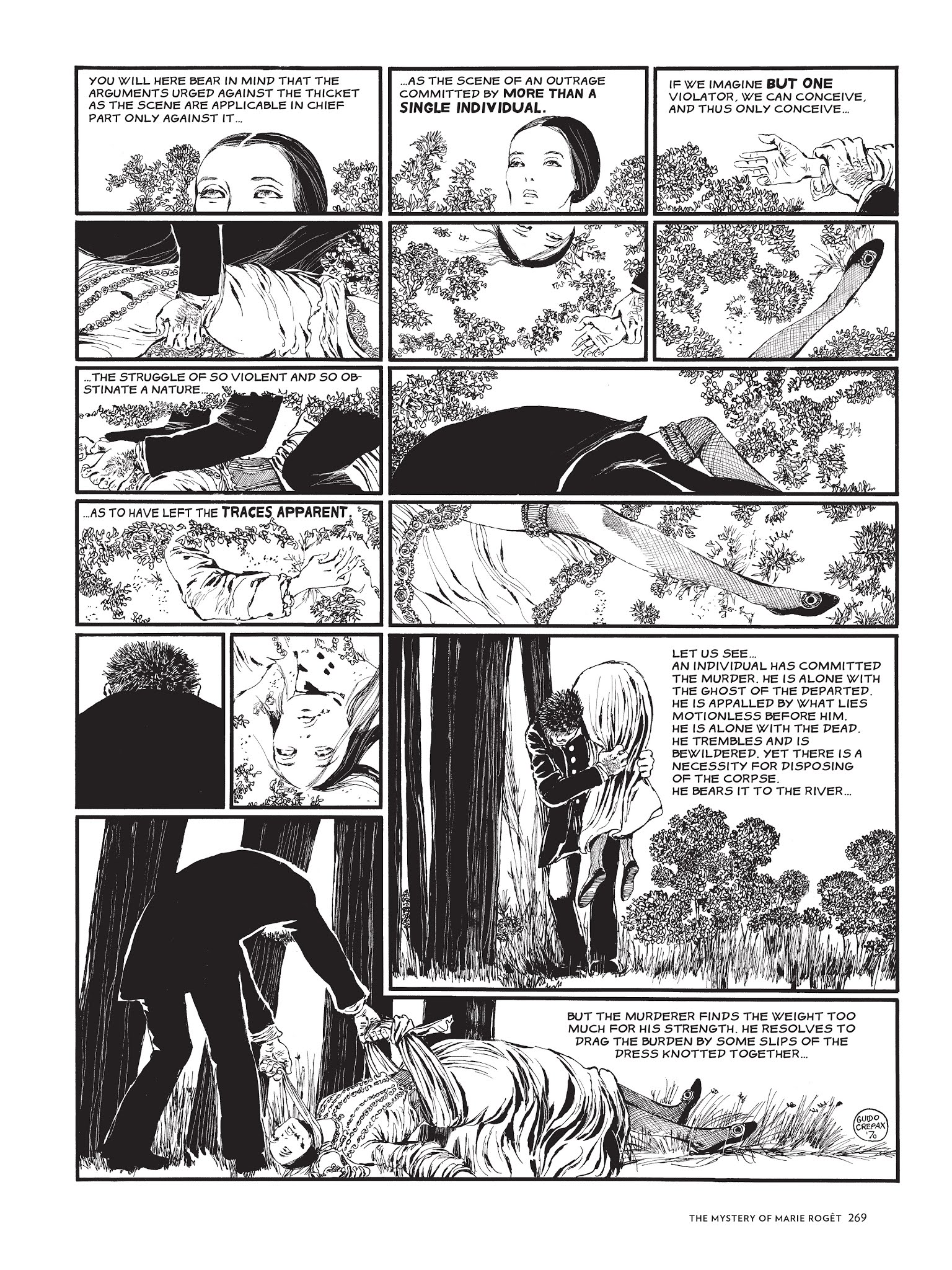 Read online The Complete Crepax comic -  Issue # TPB 3 - 257