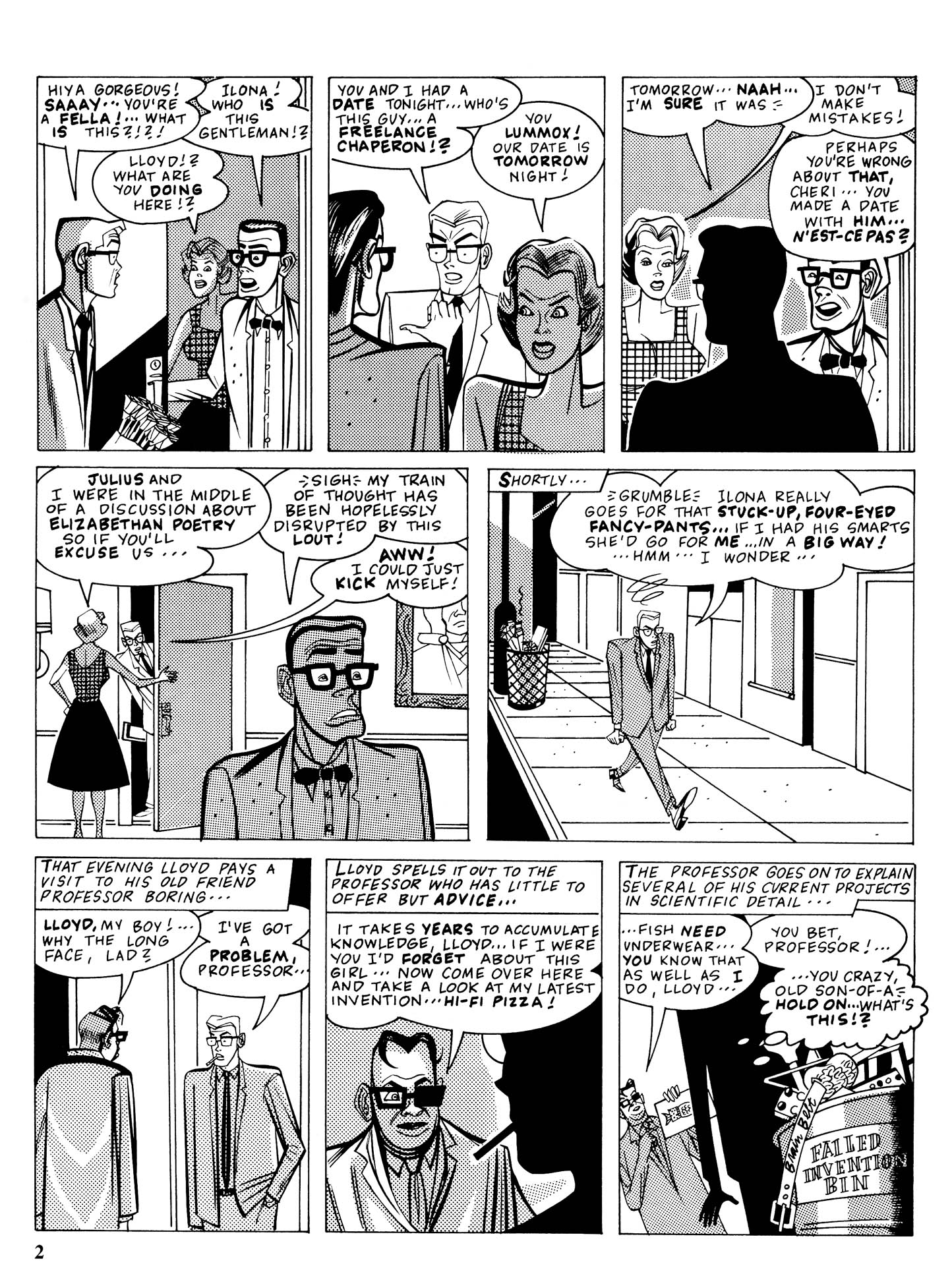 Read online Lloyd Llewellyn comic -  Issue #2 - 4