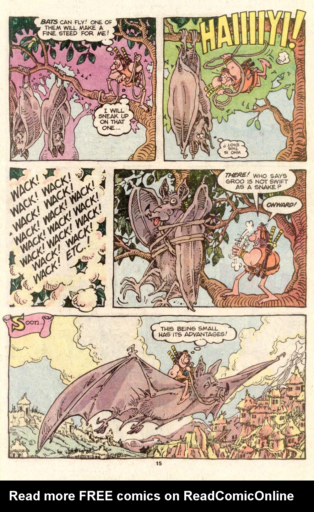 Read online Sergio Aragonés Groo the Wanderer comic -  Issue #26 - 16