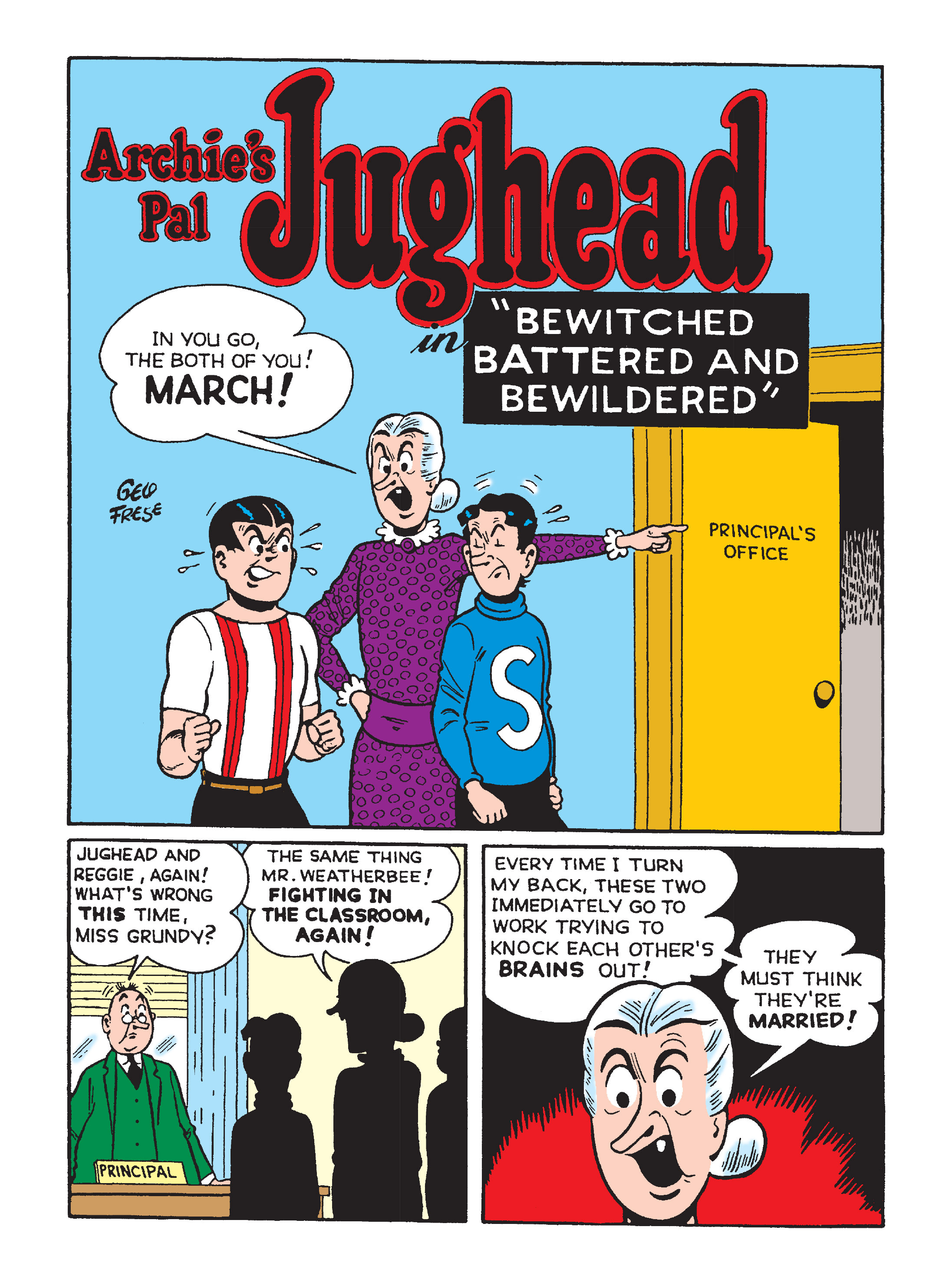Read online Jughead and Archie Double Digest comic -  Issue #5 - 129