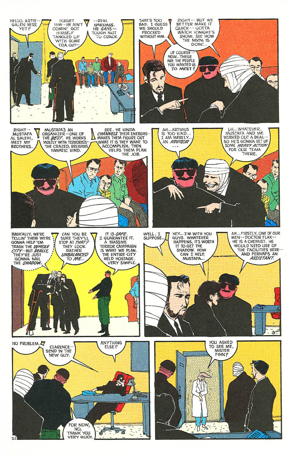 Read online The Shadow (1987) comic -  Issue #11 - 24