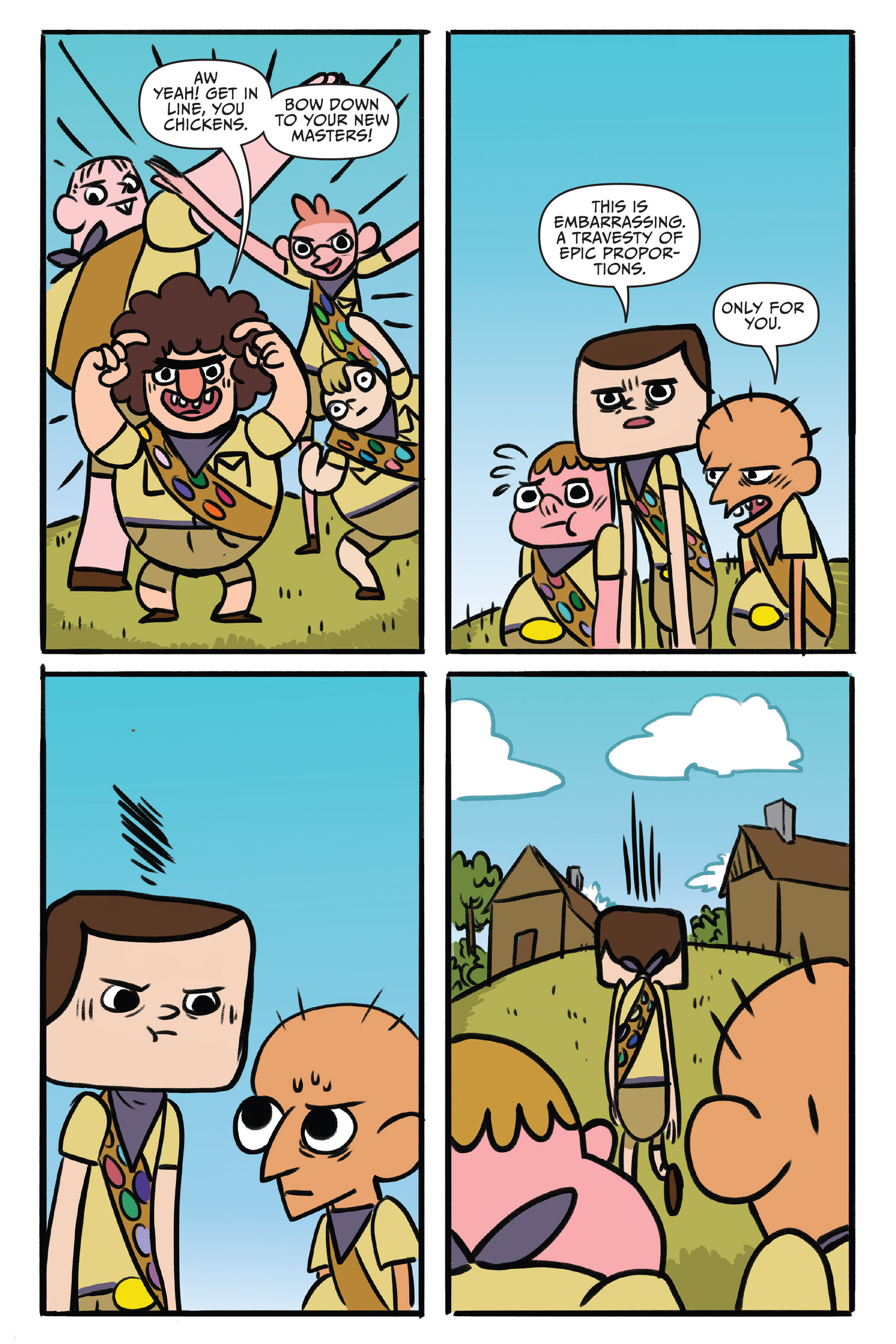Read online Clarence: Chicken Phantom comic -  Issue # Full - 85