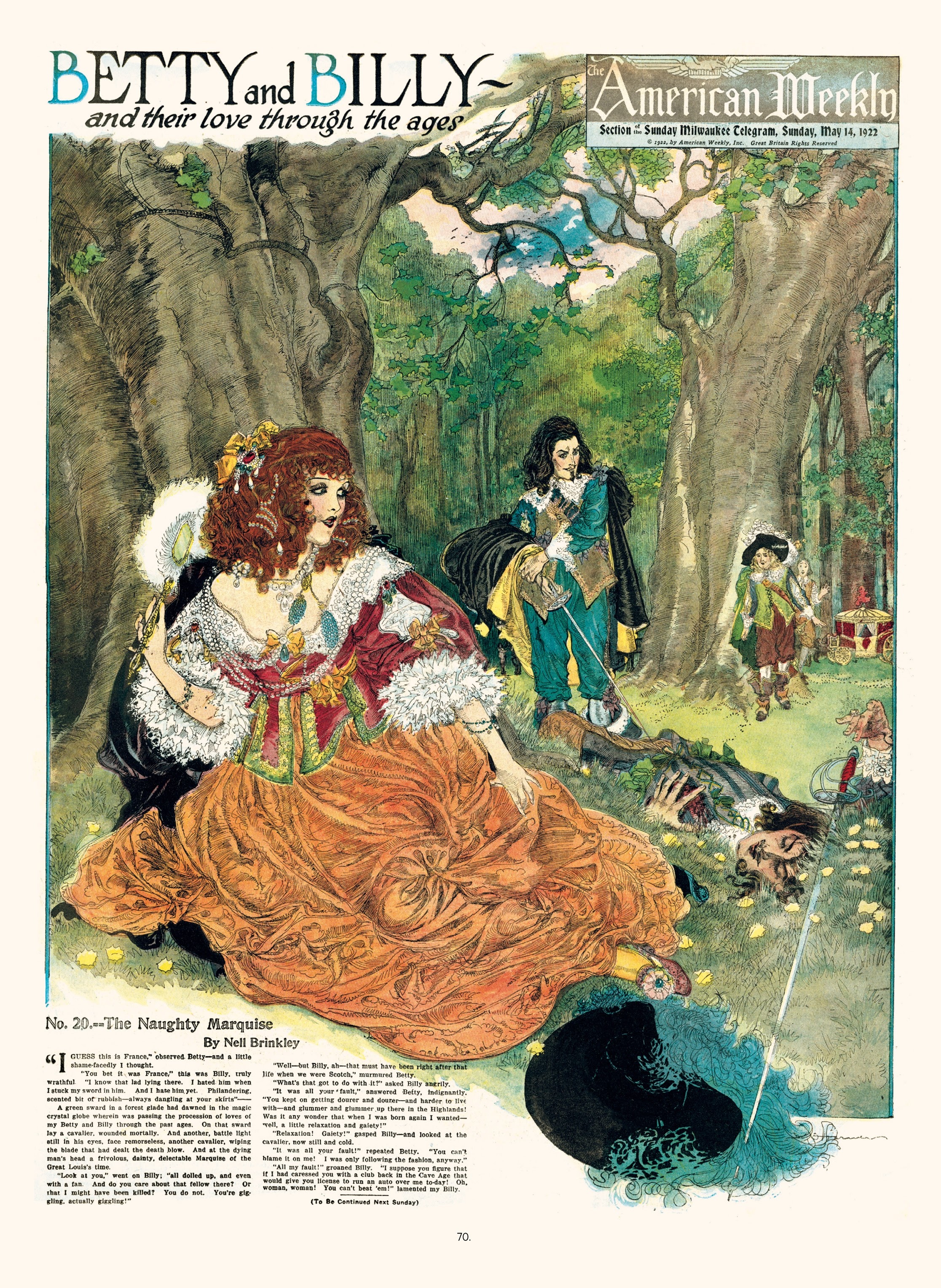 Read online The Brinkley Girls: The Best of Nell Brinkley's Cartoons comic -  Issue # TPB - 70