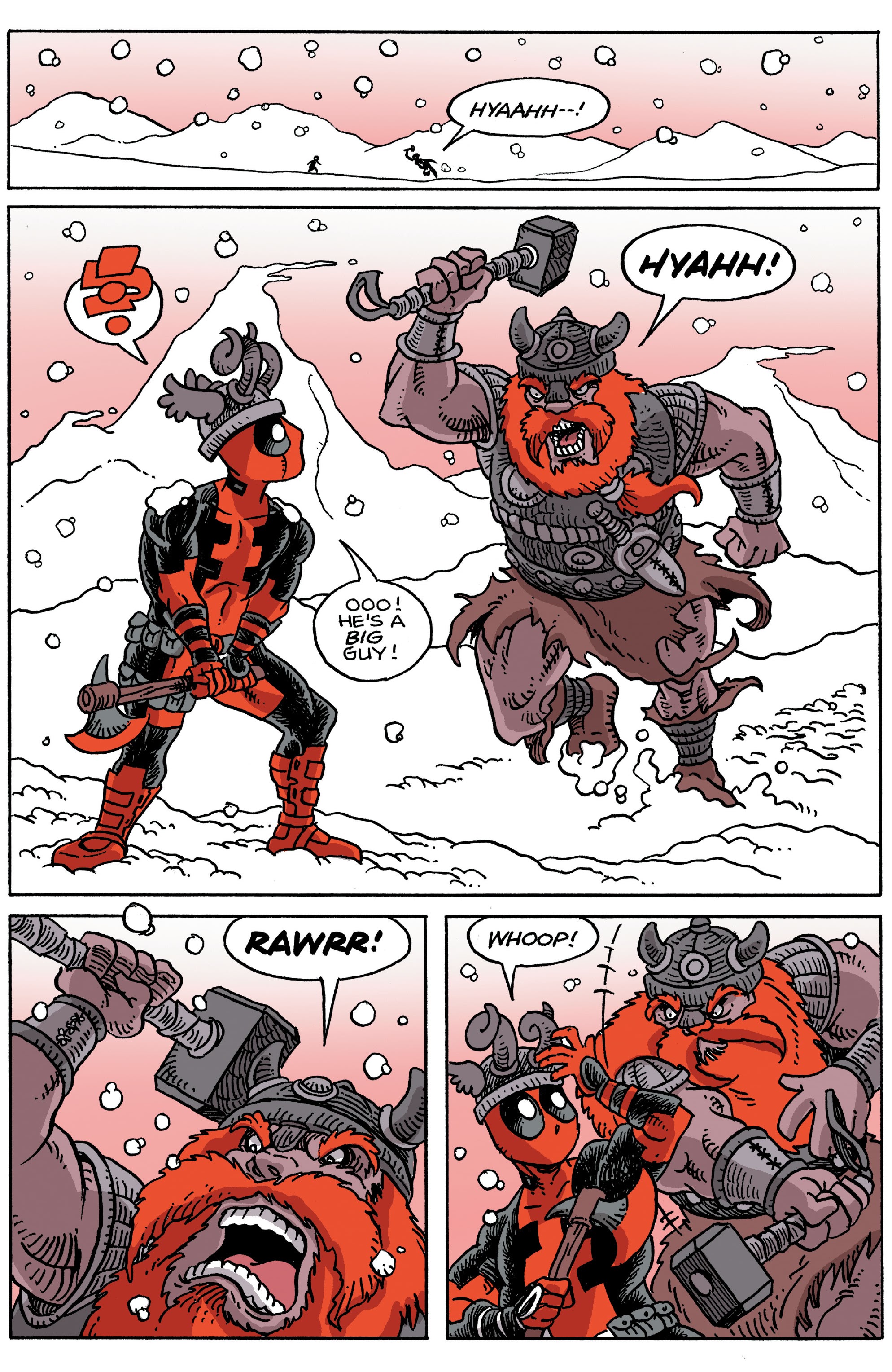 Read online Deadpool: Black, White & Blood comic -  Issue #3 - 25