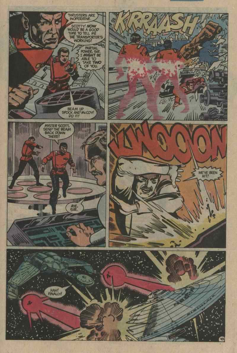 Read online Star Trek V: The Final Frontier comic -  Issue # Full - 45
