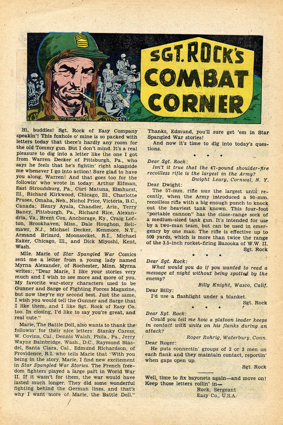 Read online Our Army at War (1952) comic -  Issue #94 - 26
