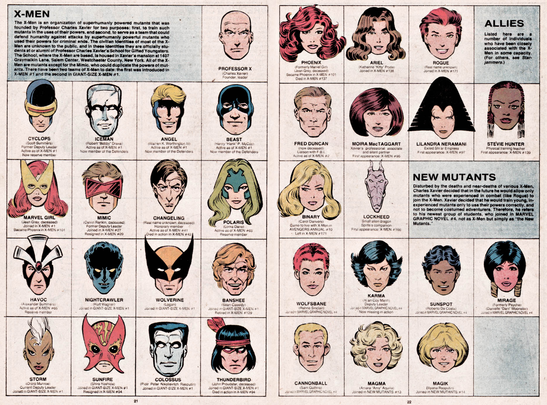 Read online The Official Handbook of the Marvel Universe comic -  Issue #12 - 22