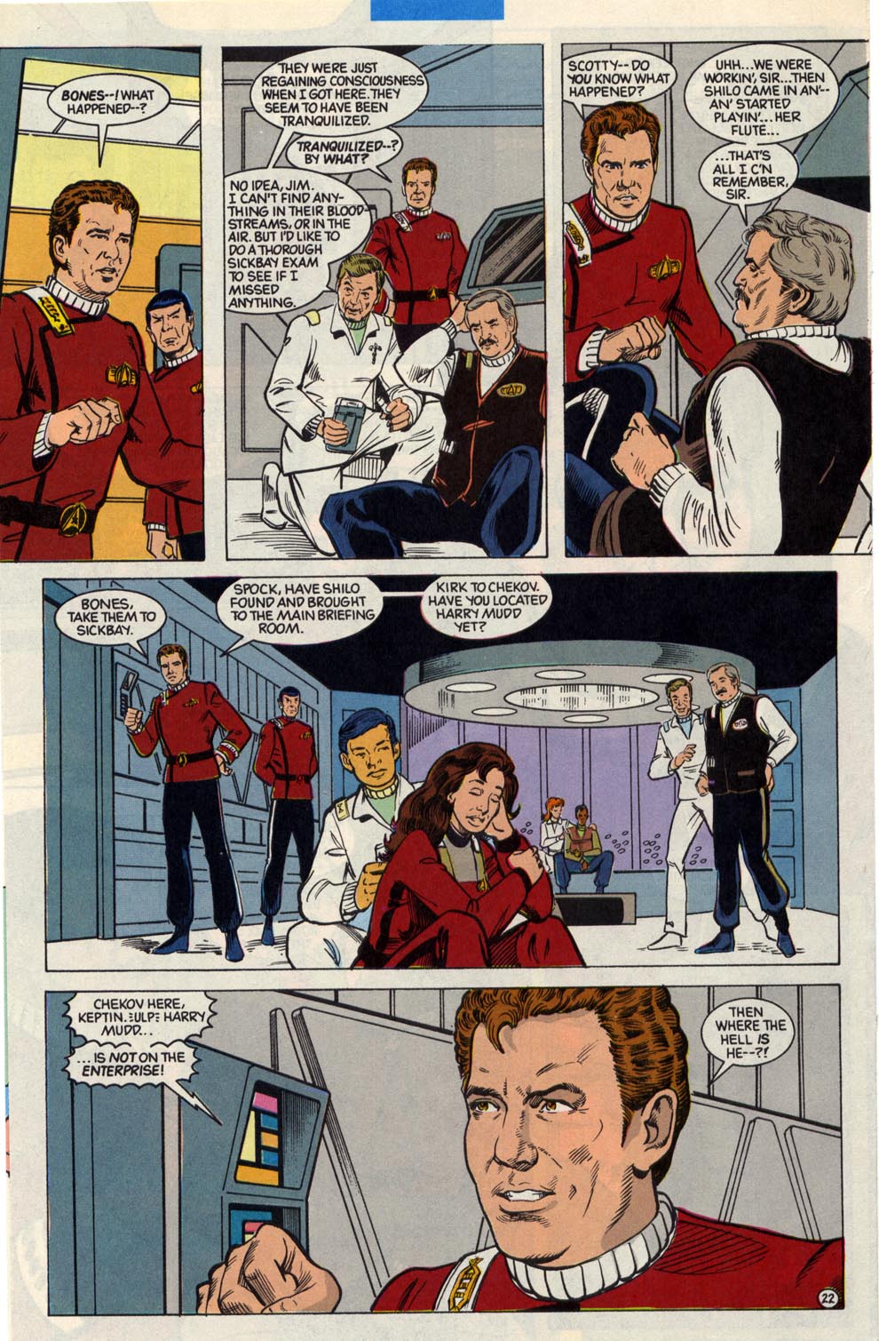 Read online Star Trek (1989) comic -  Issue #24 - 23