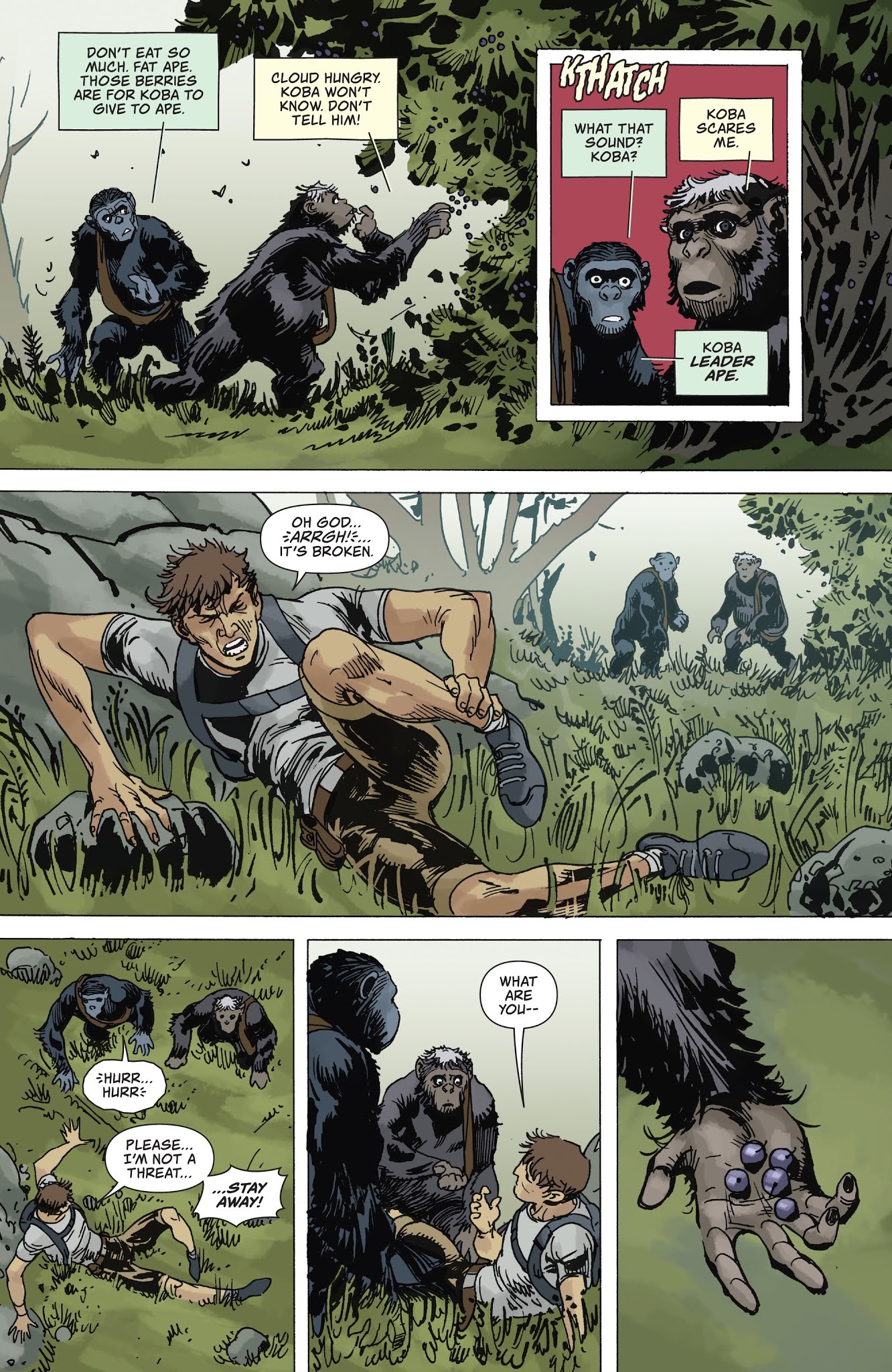 Read online Planet of the Apes: The Simian Age comic -  Issue # Full - 25